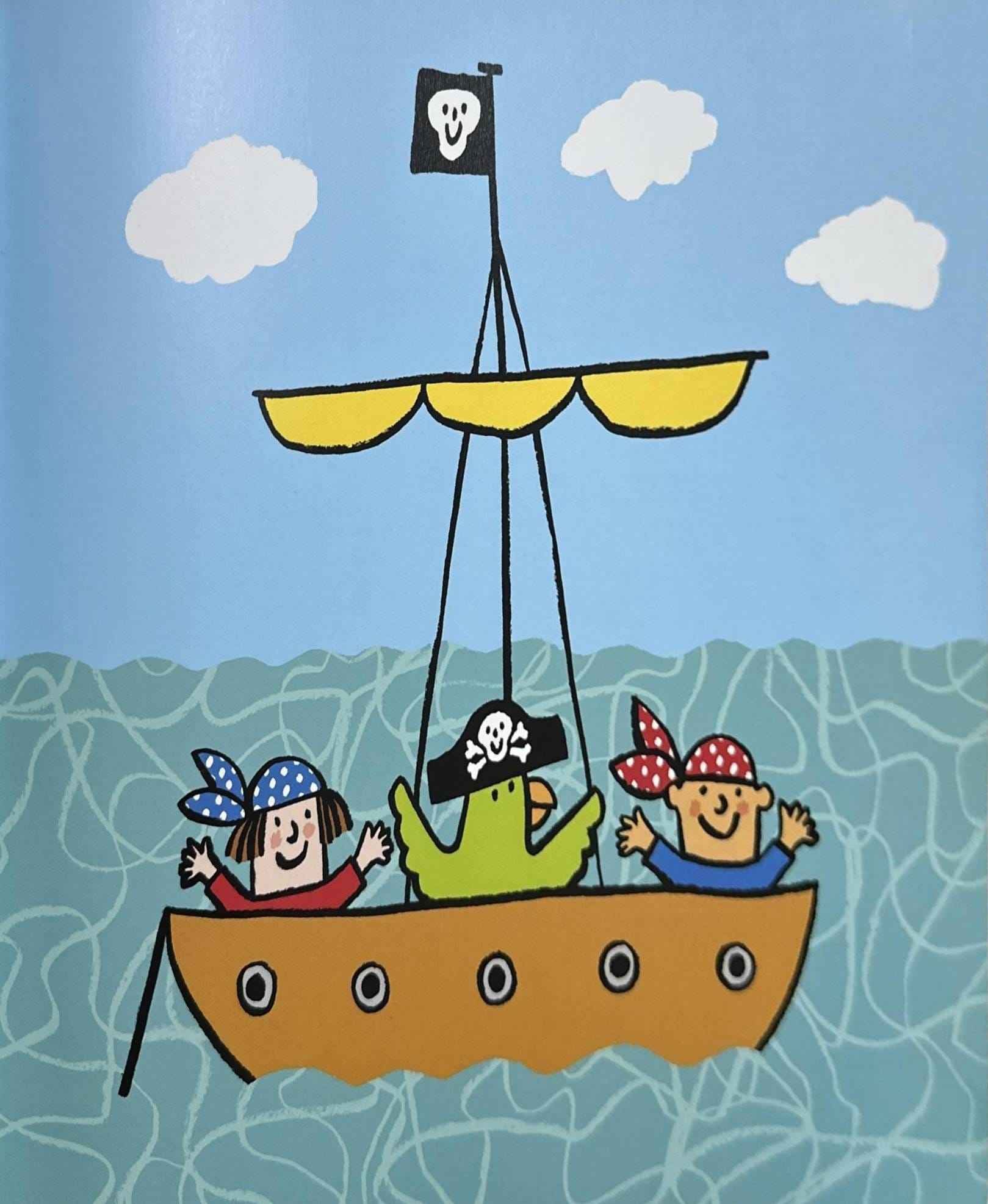 Go, Go, Pirate Boat (Paperback)