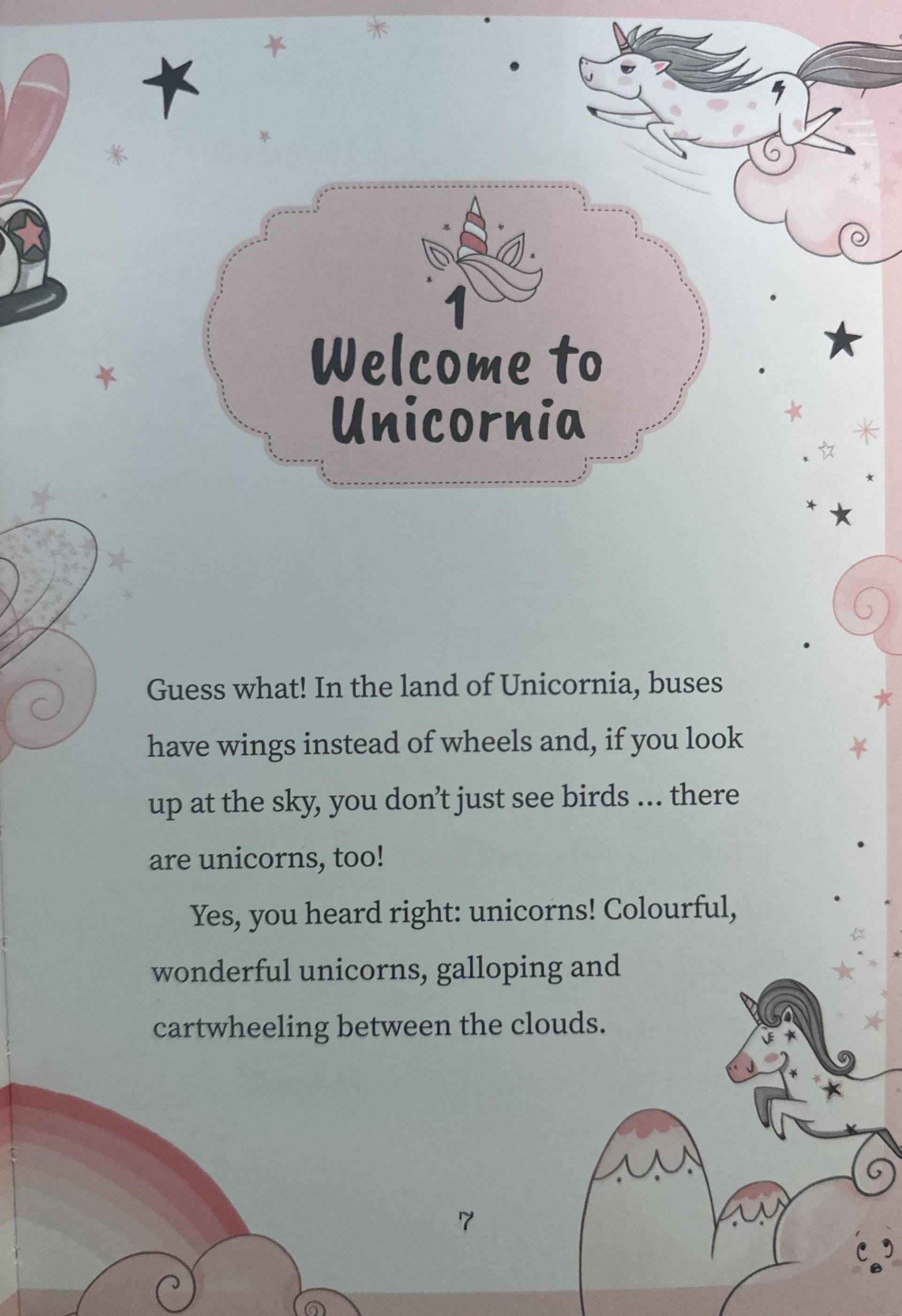 Unicornia #1 Learning to Fly