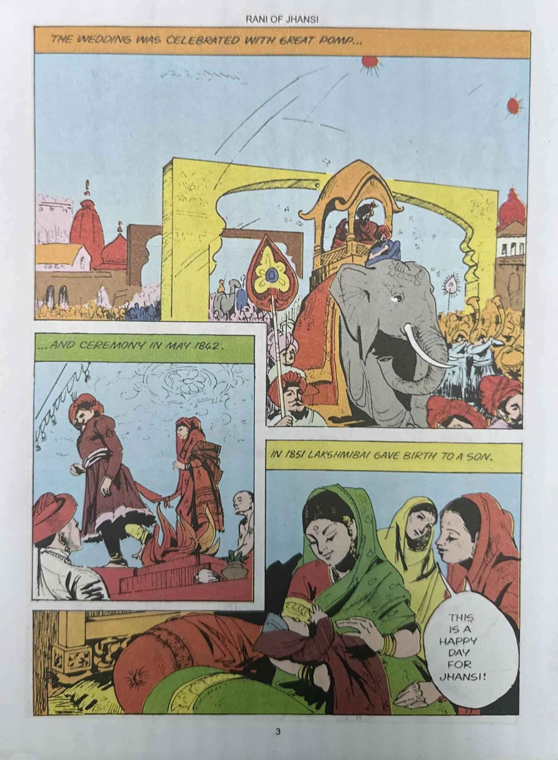 Amar Chitra Katha: Rani of Jhansi: The Flame of Freedom