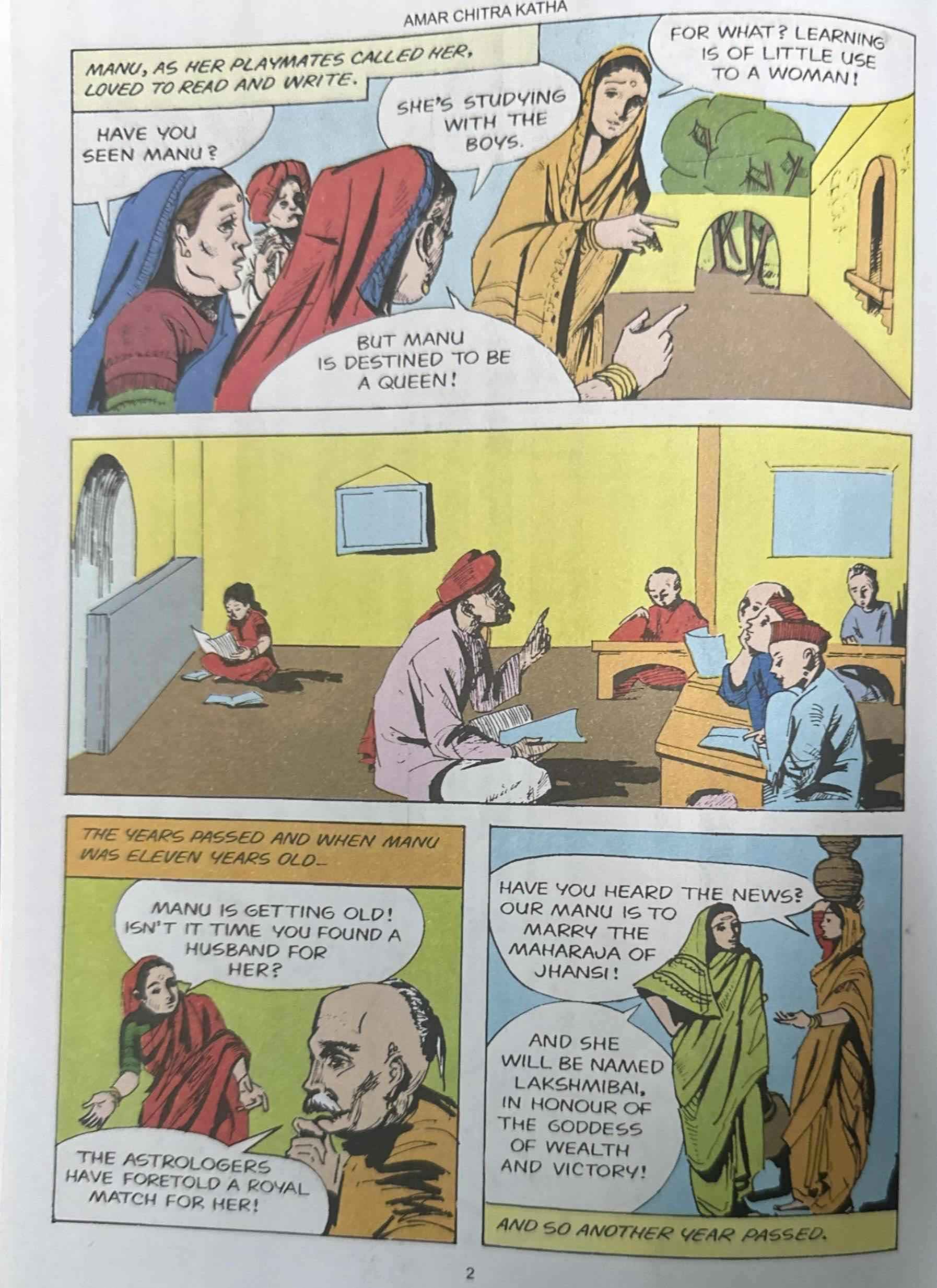 Amar Chitra Katha: Rani of Jhansi: The Flame of Freedom