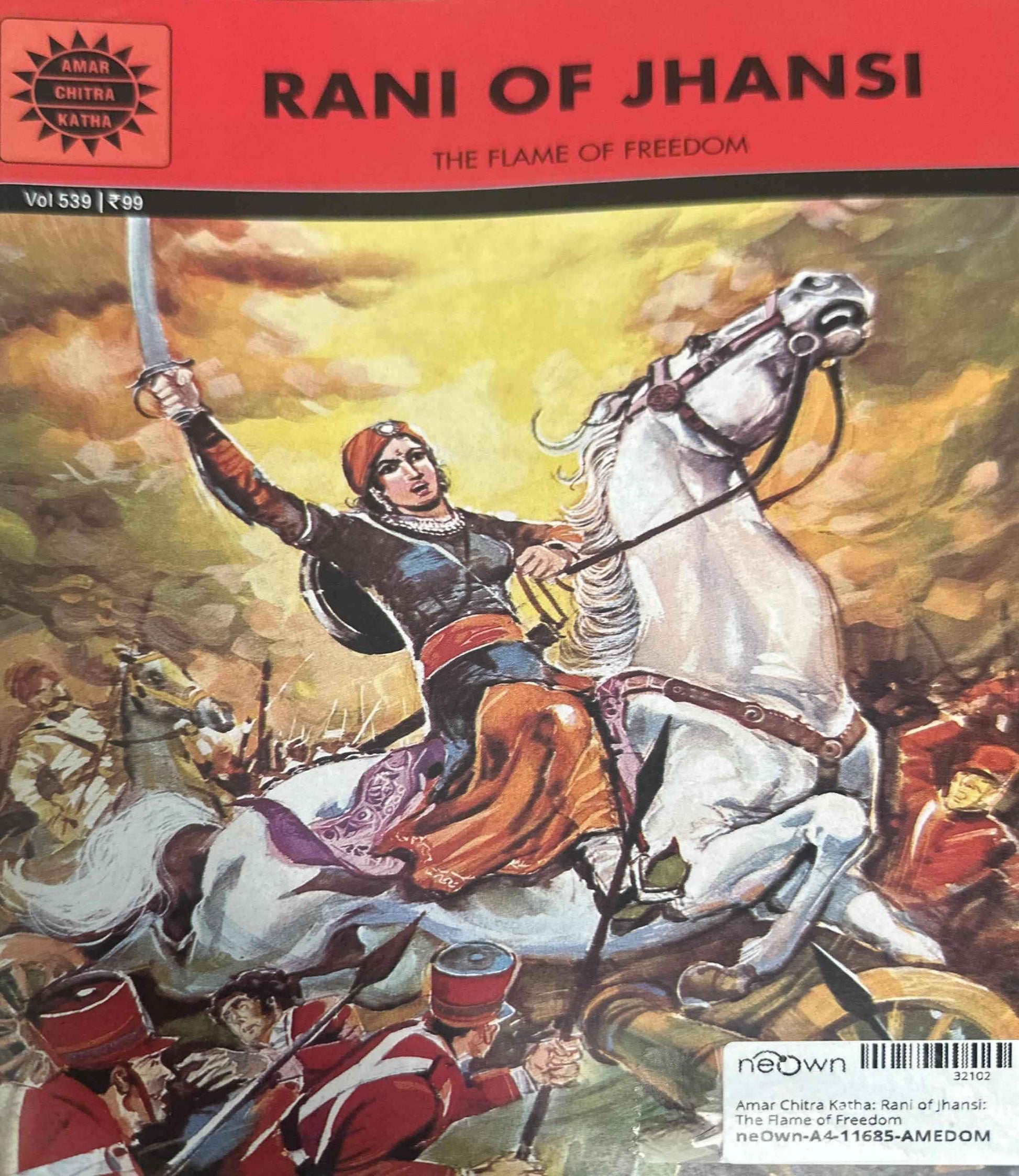 Amar Chitra Katha: Rani of Jhansi: The Flame of Freedom