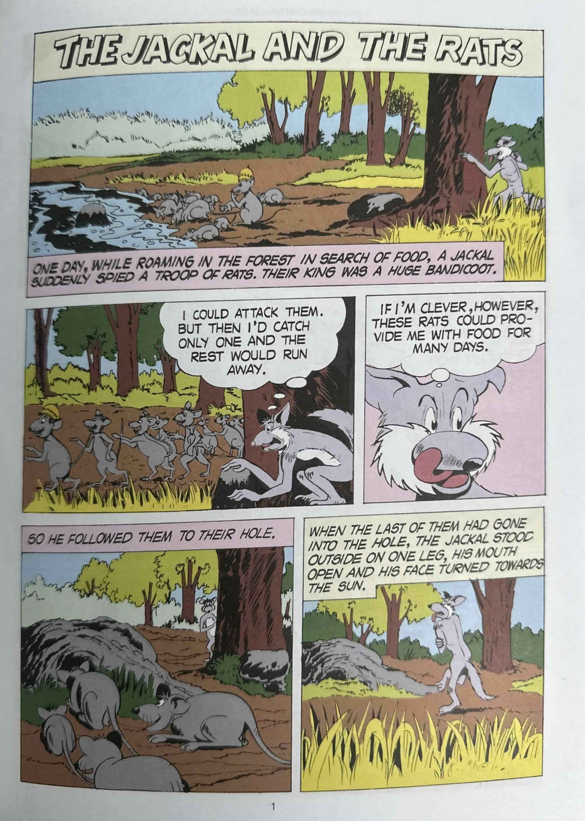 Amar Chitra Katha: Jackal Stories: Jataka Tales of the Sly and the Shrewd