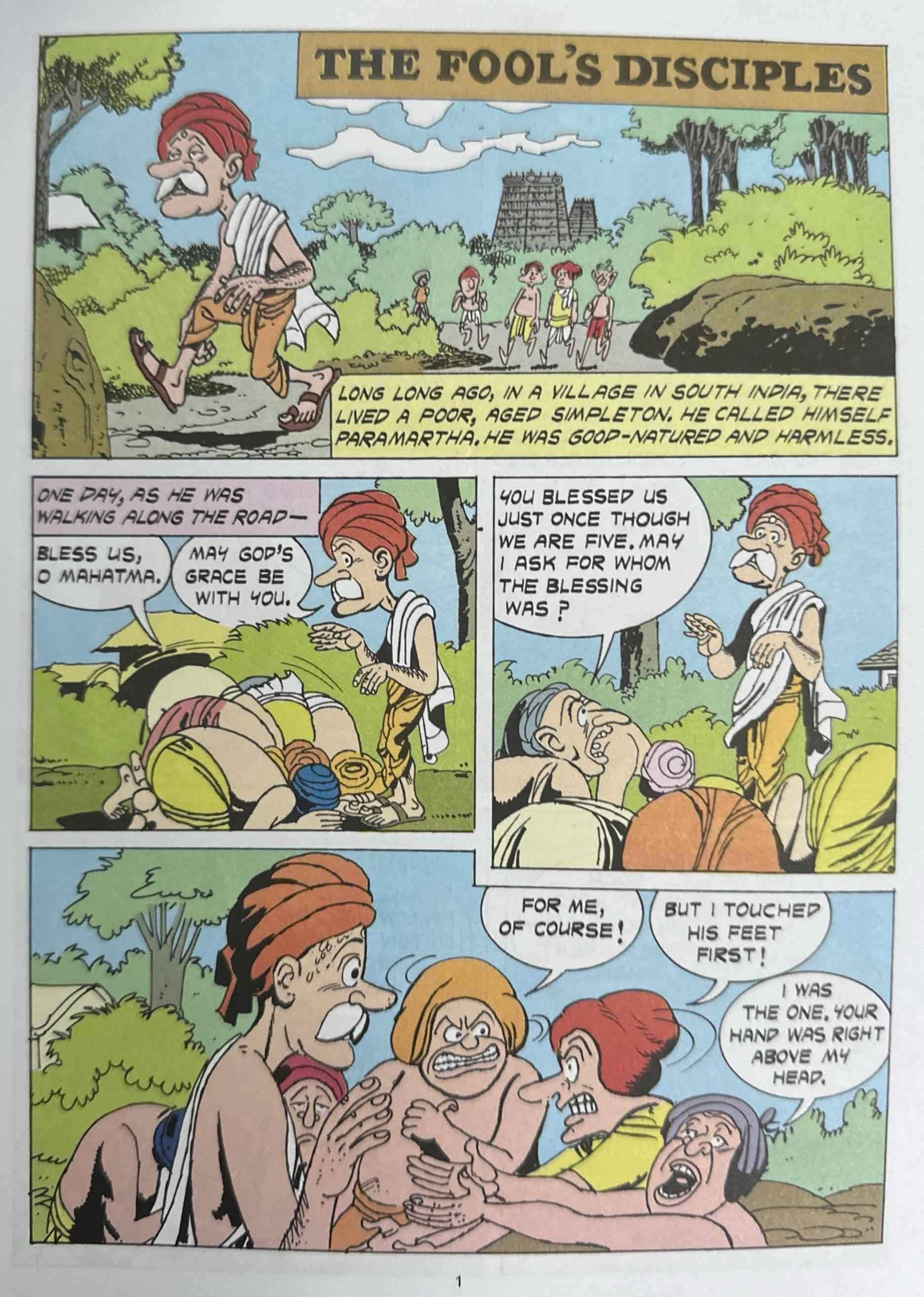 Amar Chitra Katha: The Fool's Disciples
