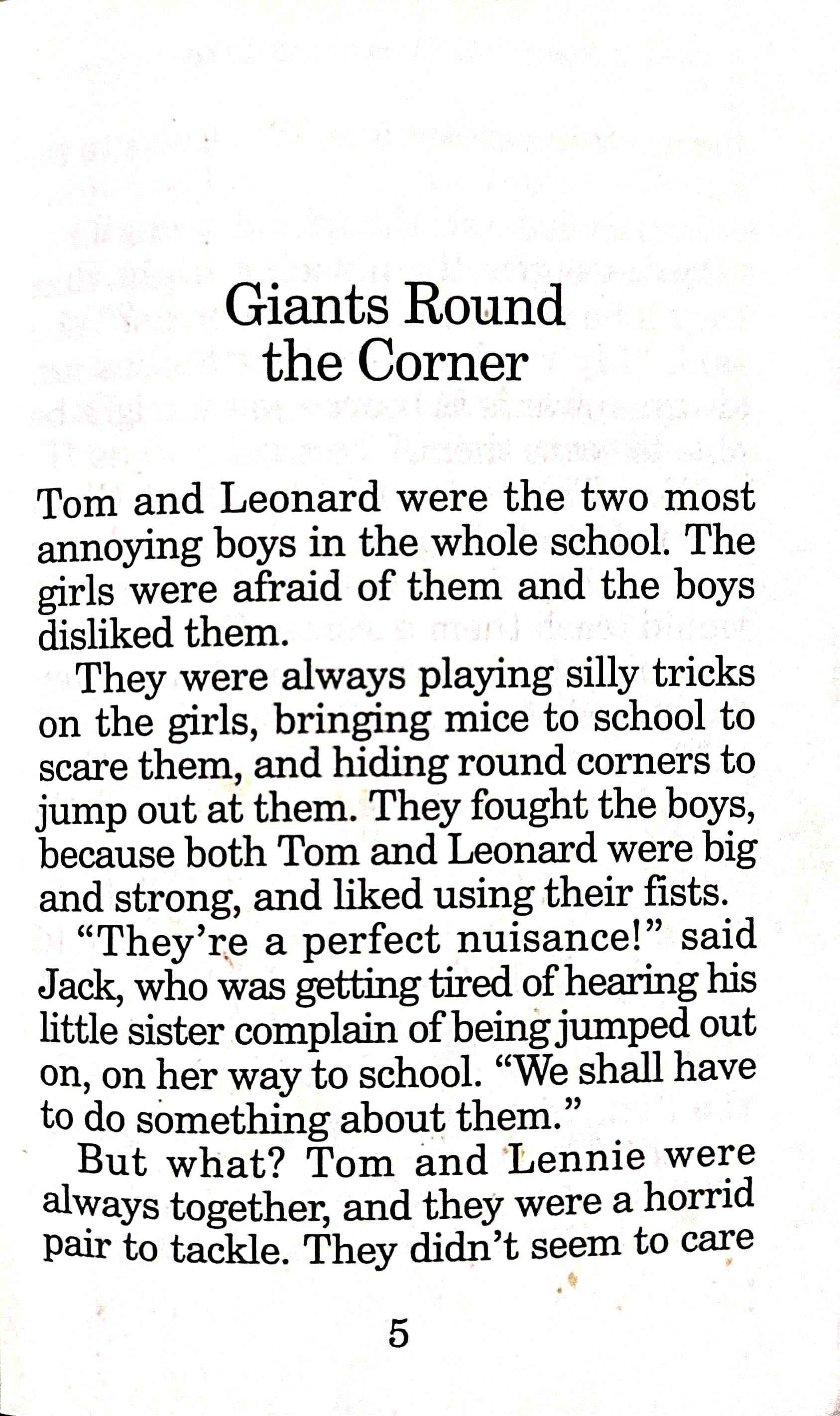 Popular Rewards: Giants Round The Corner And Other Stories