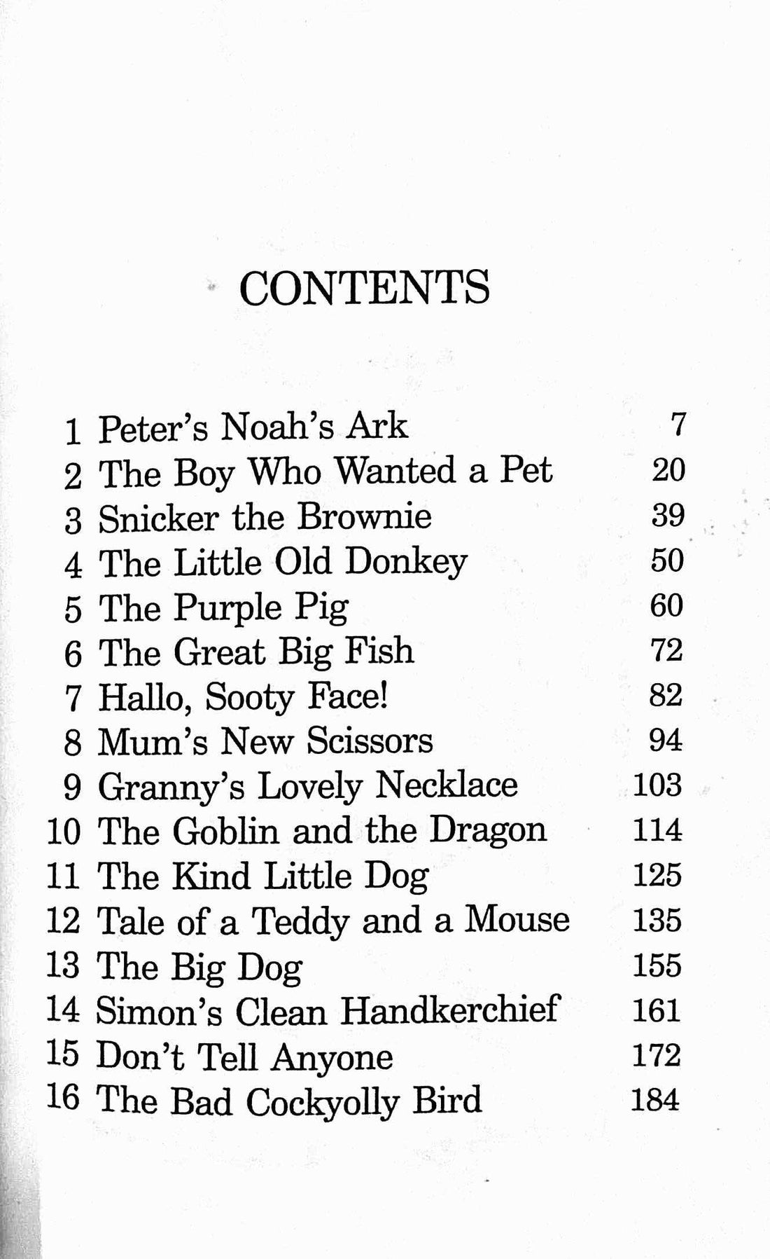 Snicker the Brownie and Other Stories