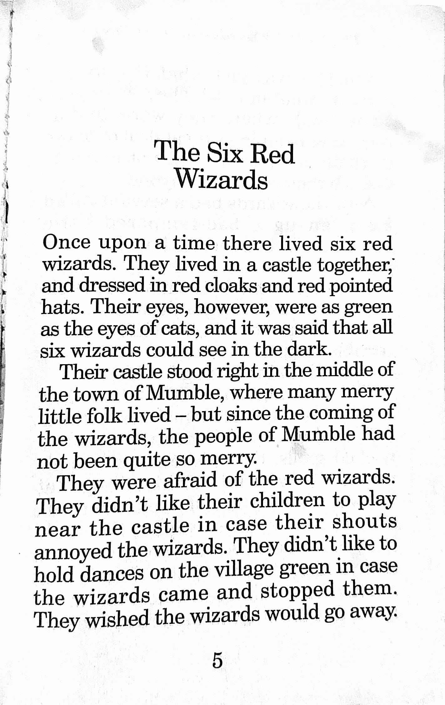 The Six Red Wizards and Other Stories