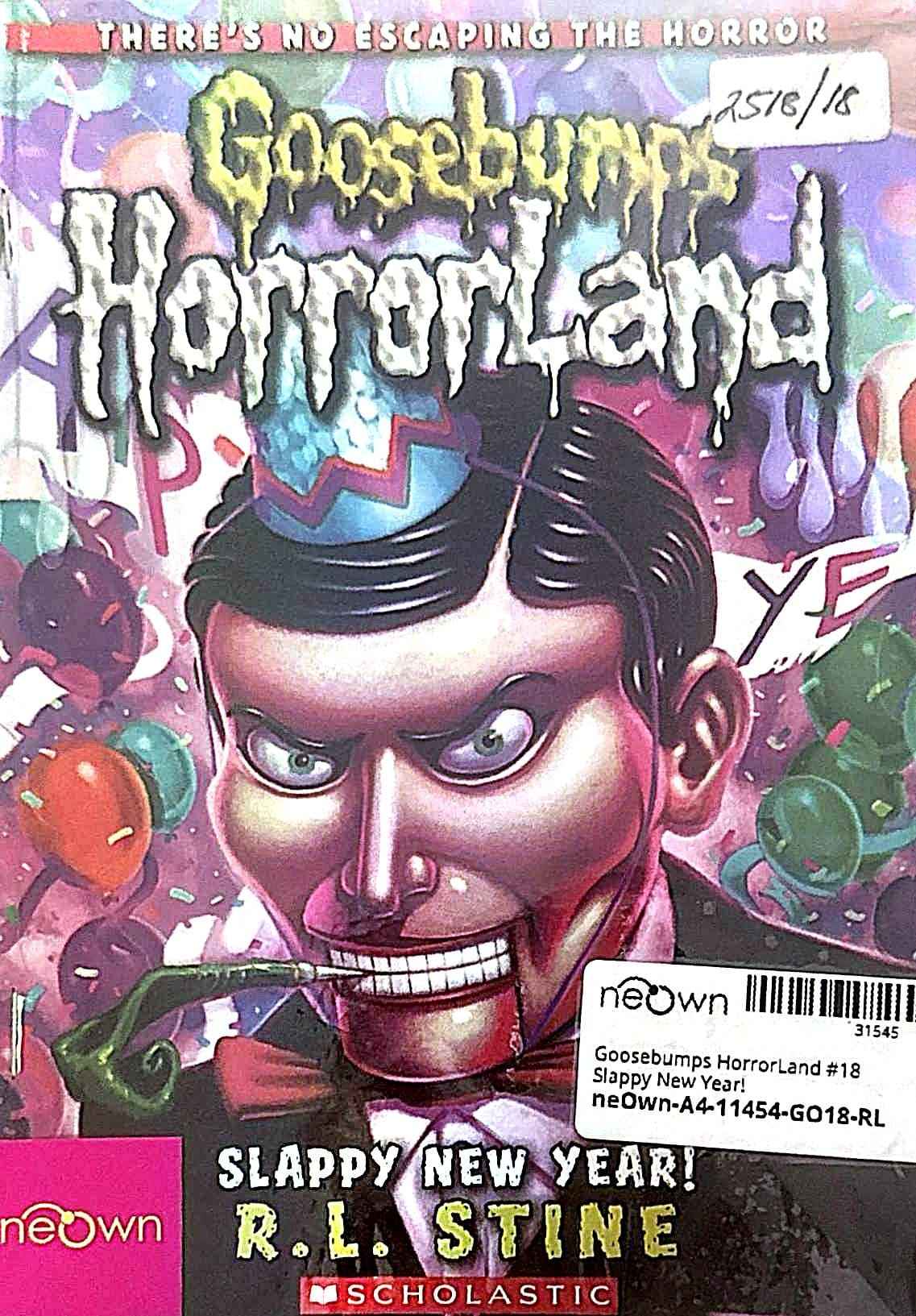 Goosebumps HorrorLand #18 Slappy New Year!