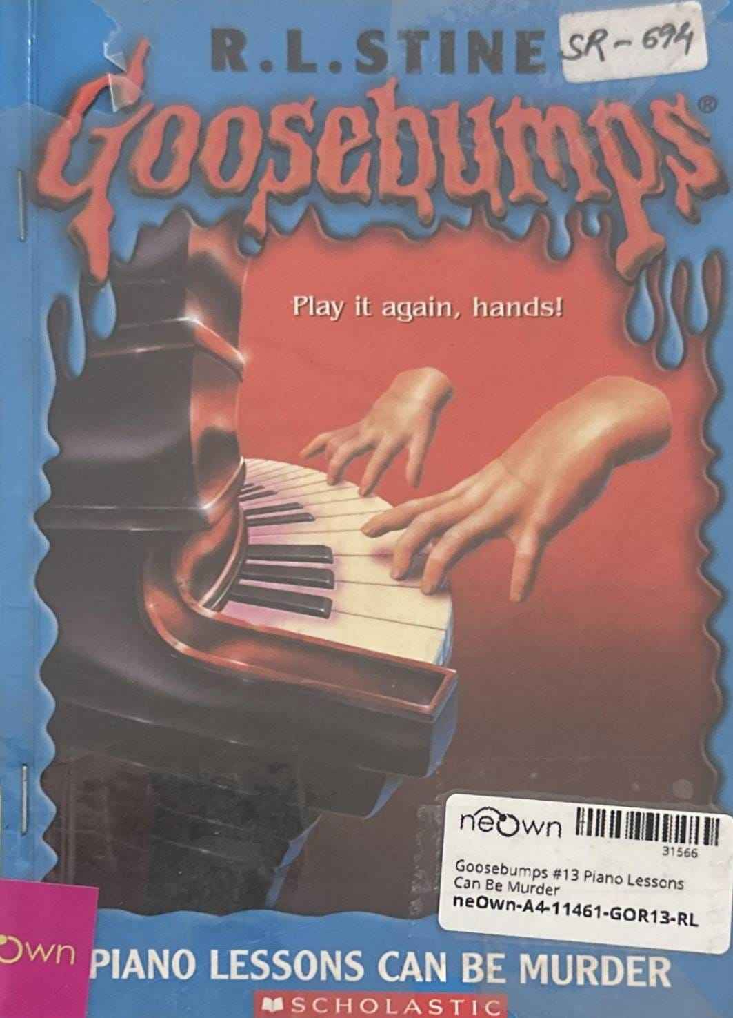 Goosebumps #13 Piano Lessons Can Be Murder