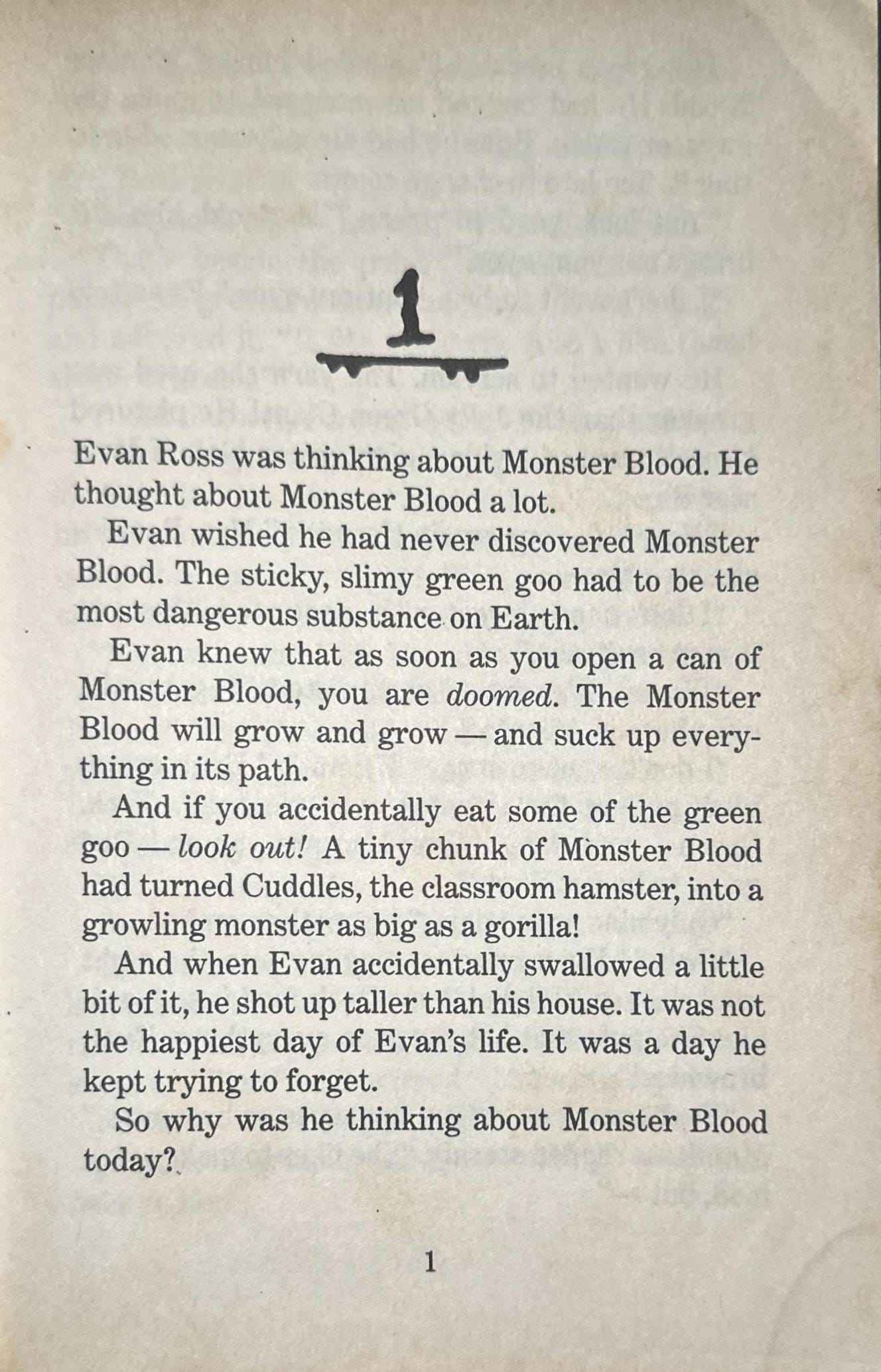 Goosebumps #62 Monster Blood IV