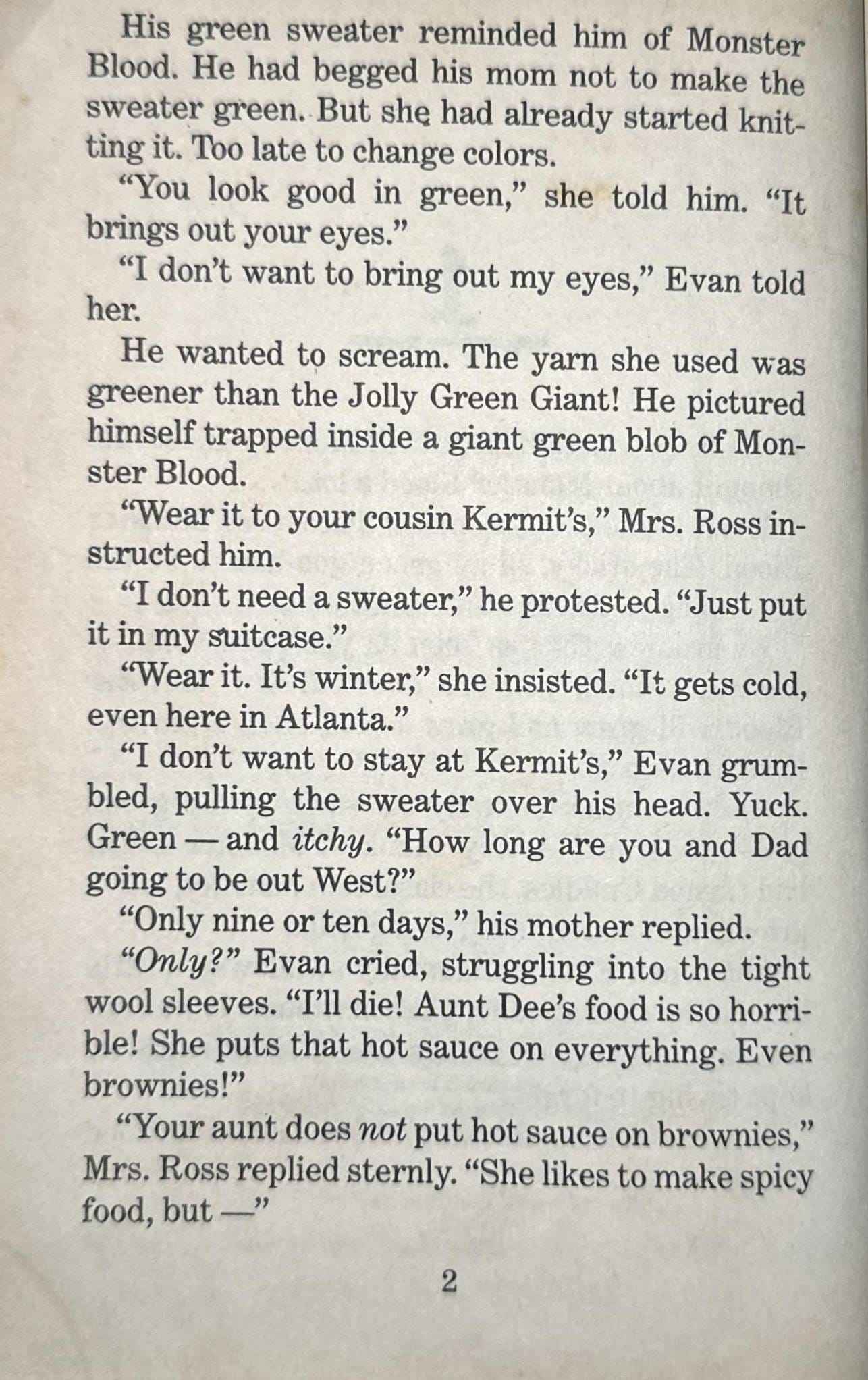Goosebumps #62 Monster Blood IV