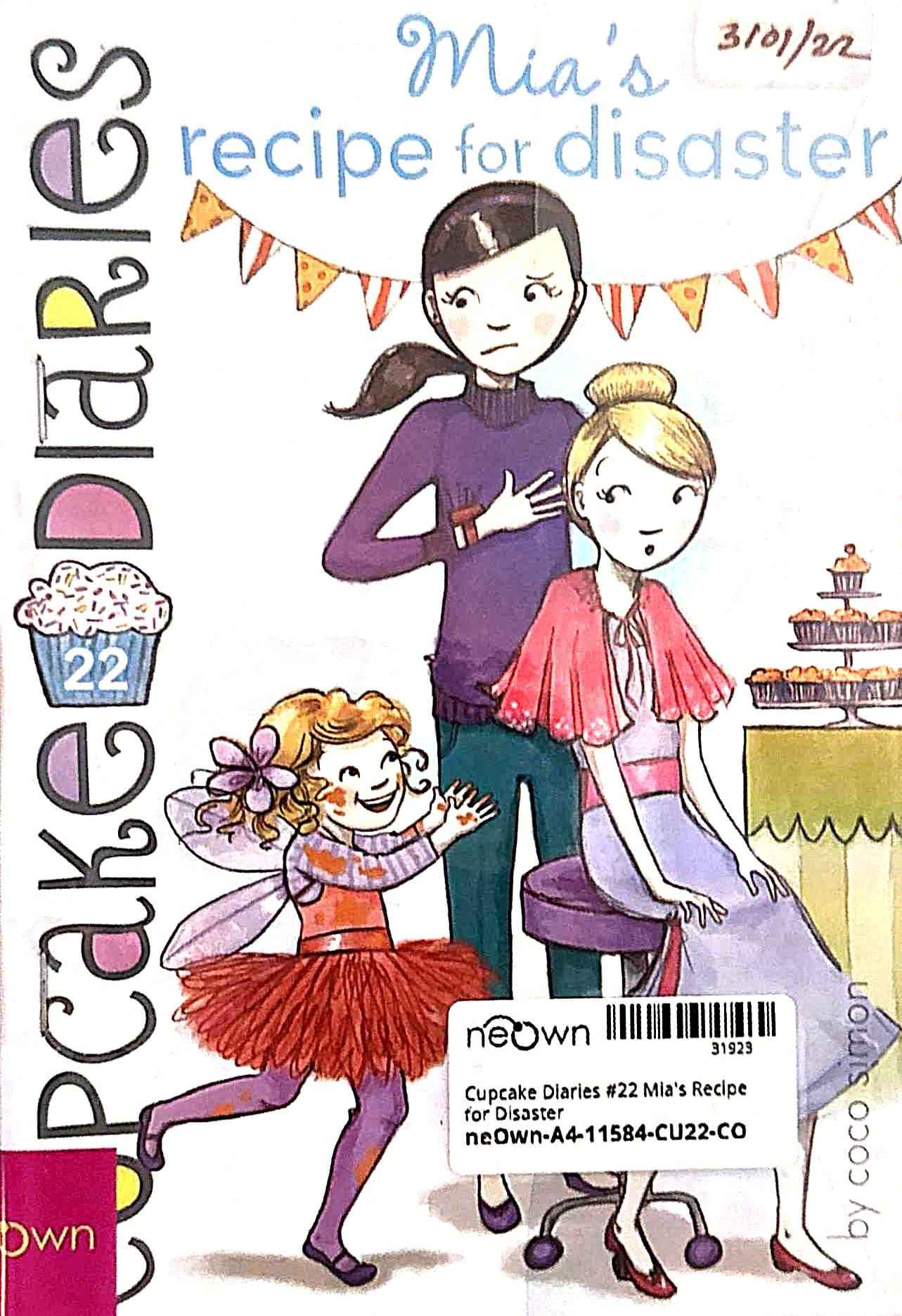 Cupcake Diaries #22 Mia's Recipe for Disaster