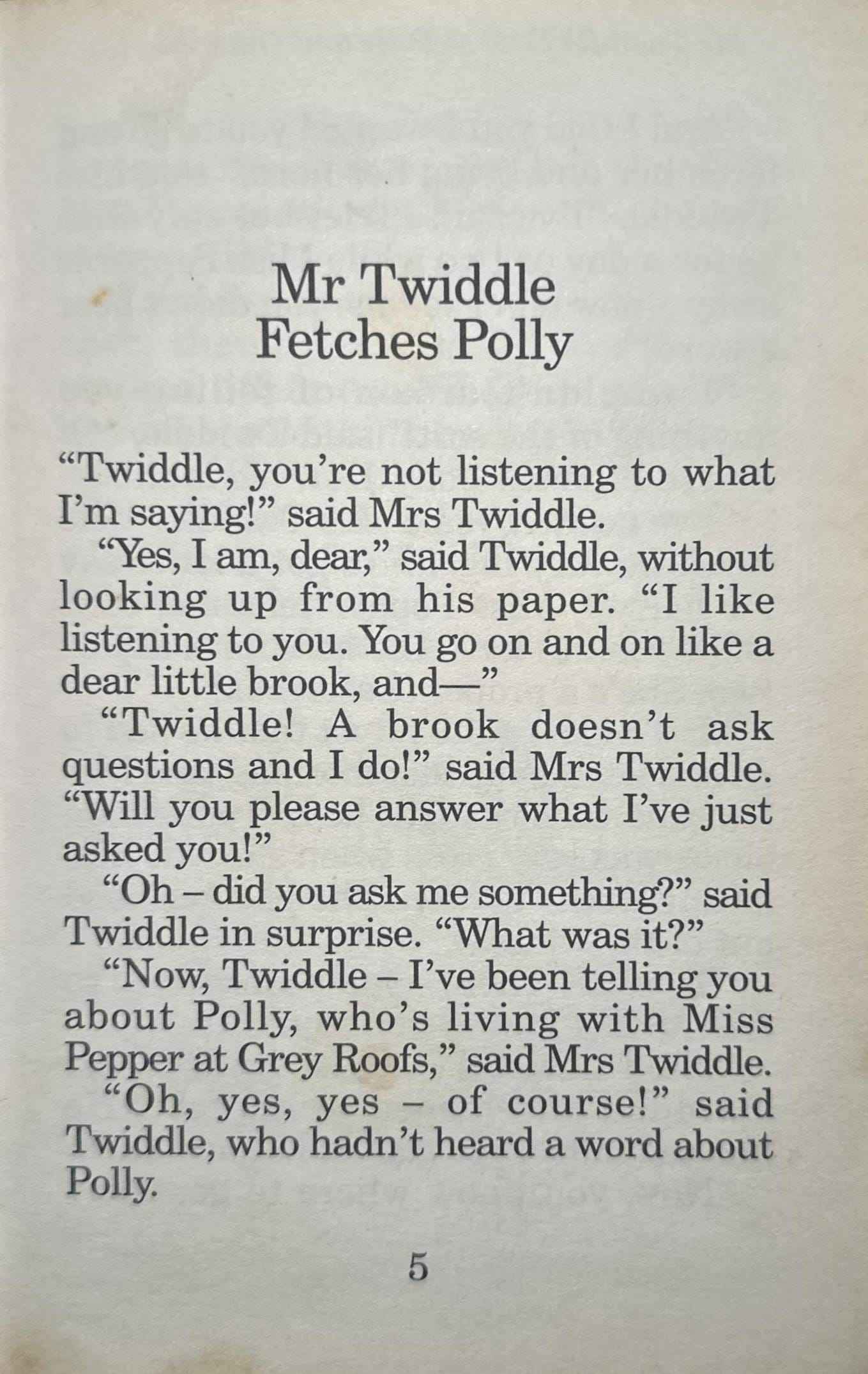 Popular Rewards: Mr Twiddle Fetches Polly and Other Stories