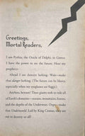 Heroes in Training #8 Cronus and the Threads of Dread