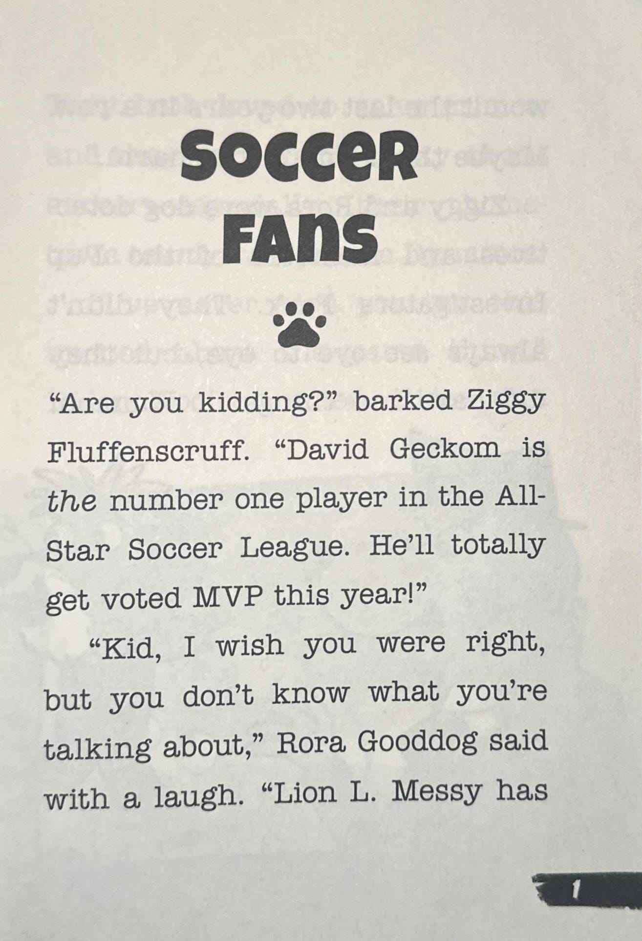 Rider Woofson #6 The Soccer Ball Monster Mystery