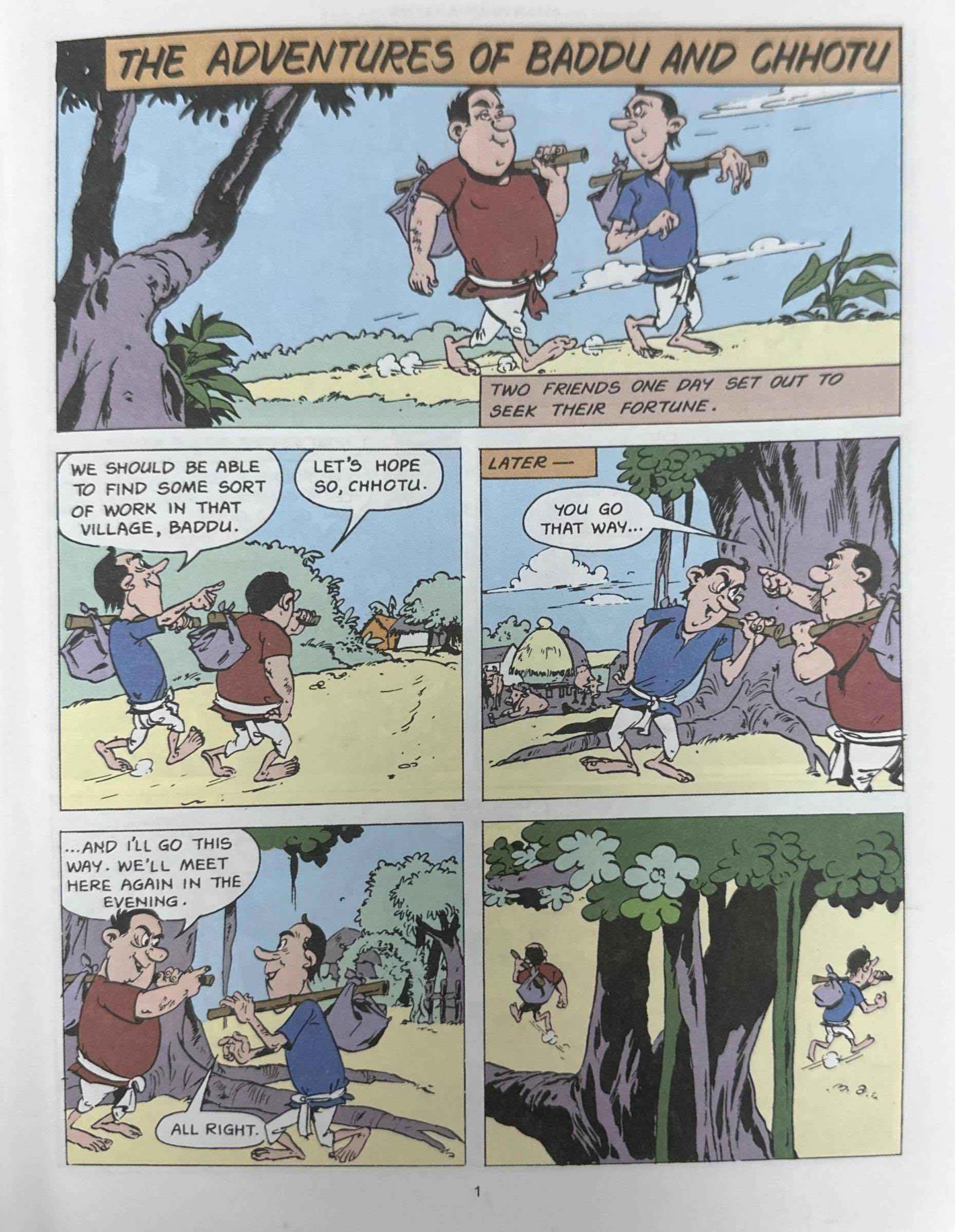 Amar Chitra Katha: The Adventures of Baddu & Chhotu