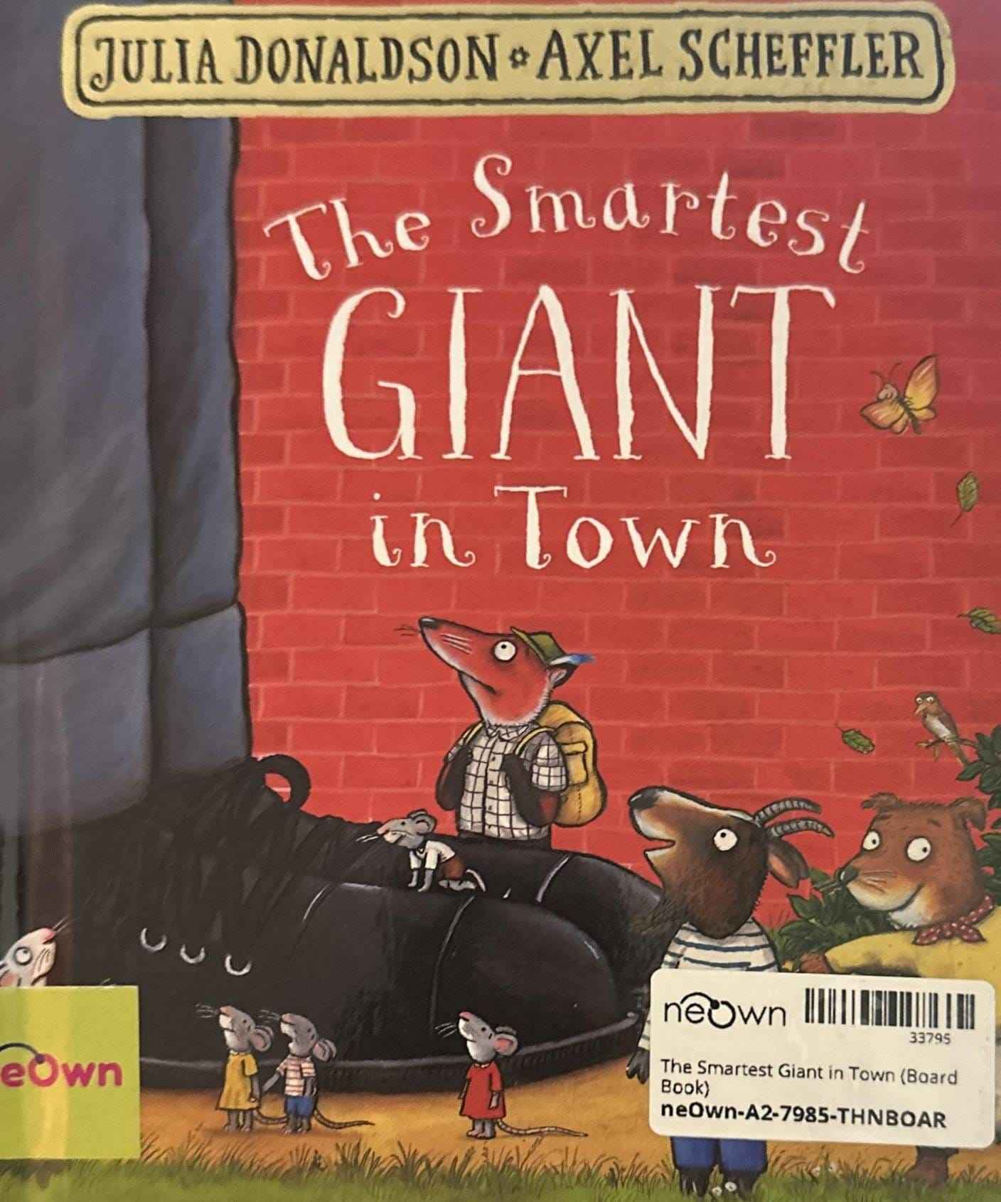 The Smartest Giant in Town (Board Book)