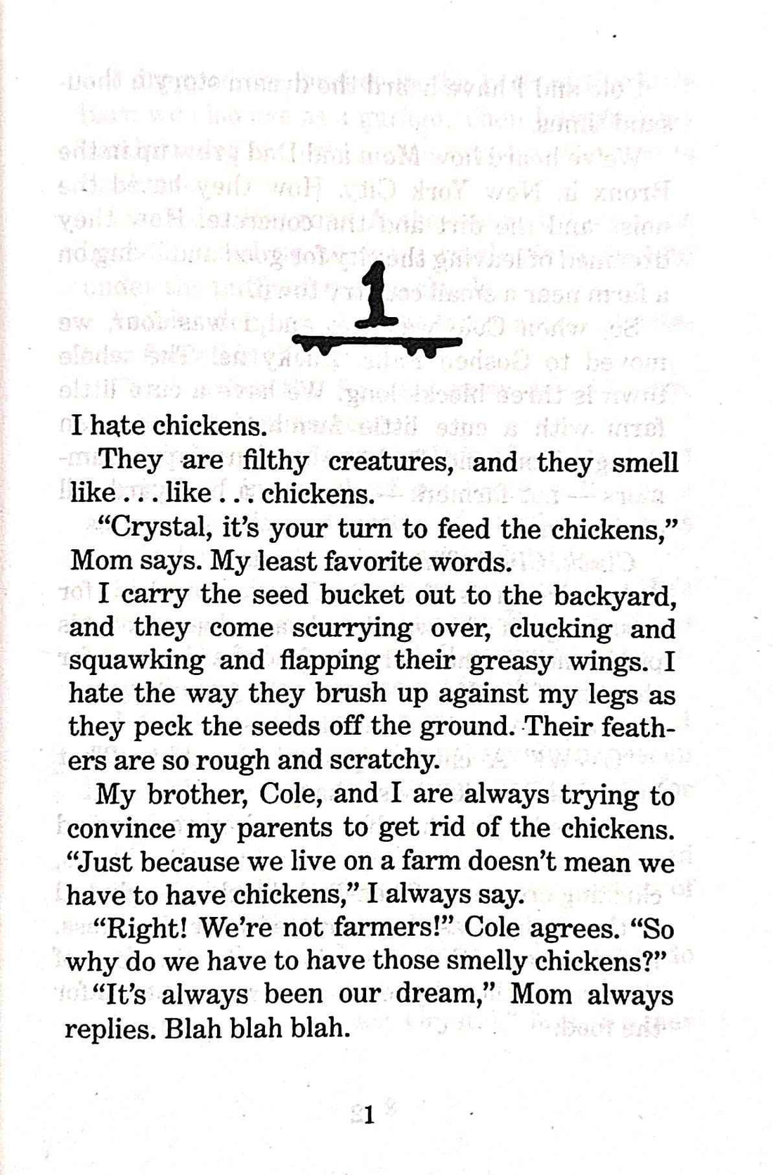 Goosebumps #53 Chicken Chicken