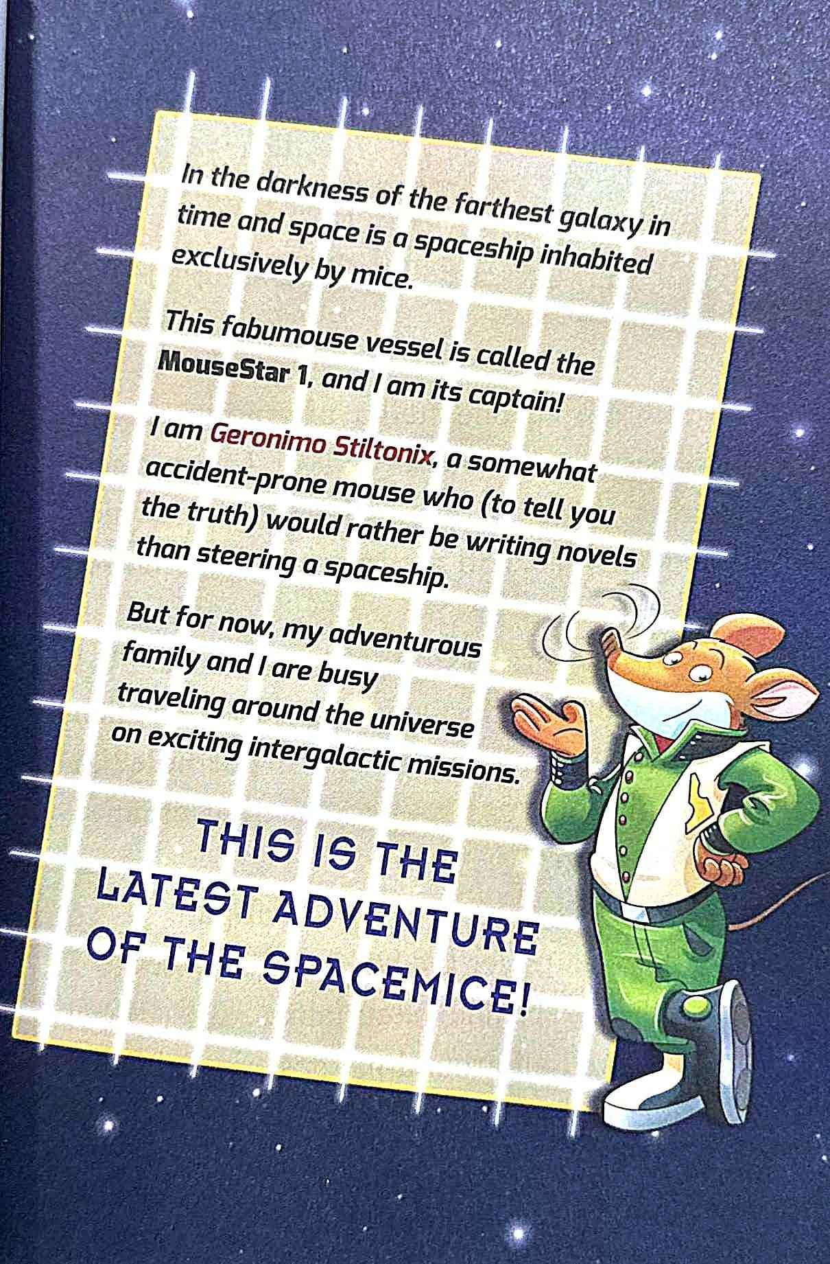 Geronimo Stilton Spacemice #2 You're Mine, Captain!