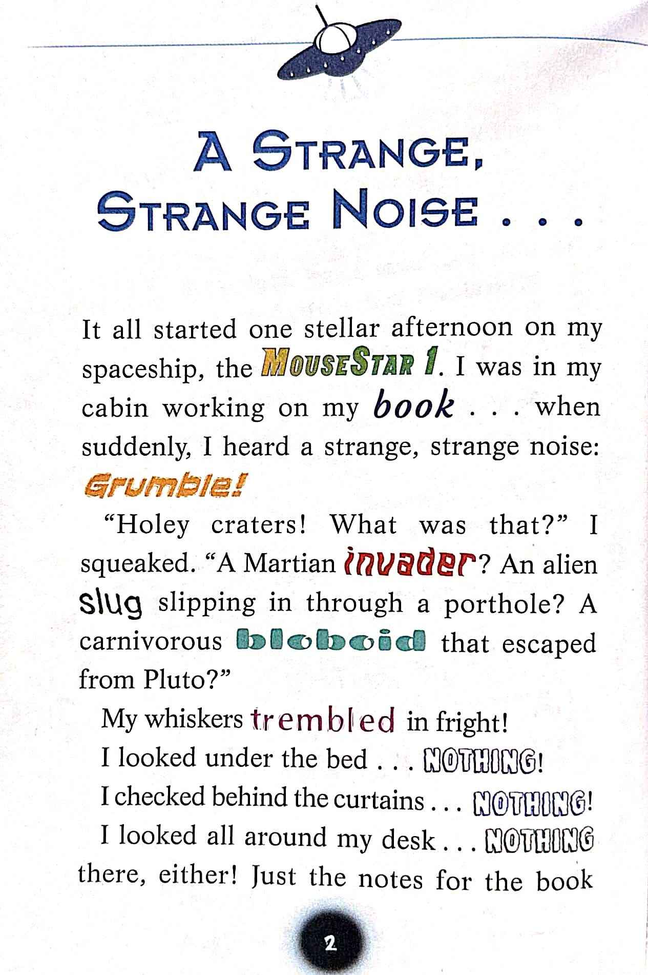 Geronimo Stilton Spacemice #2 You're Mine, Captain!