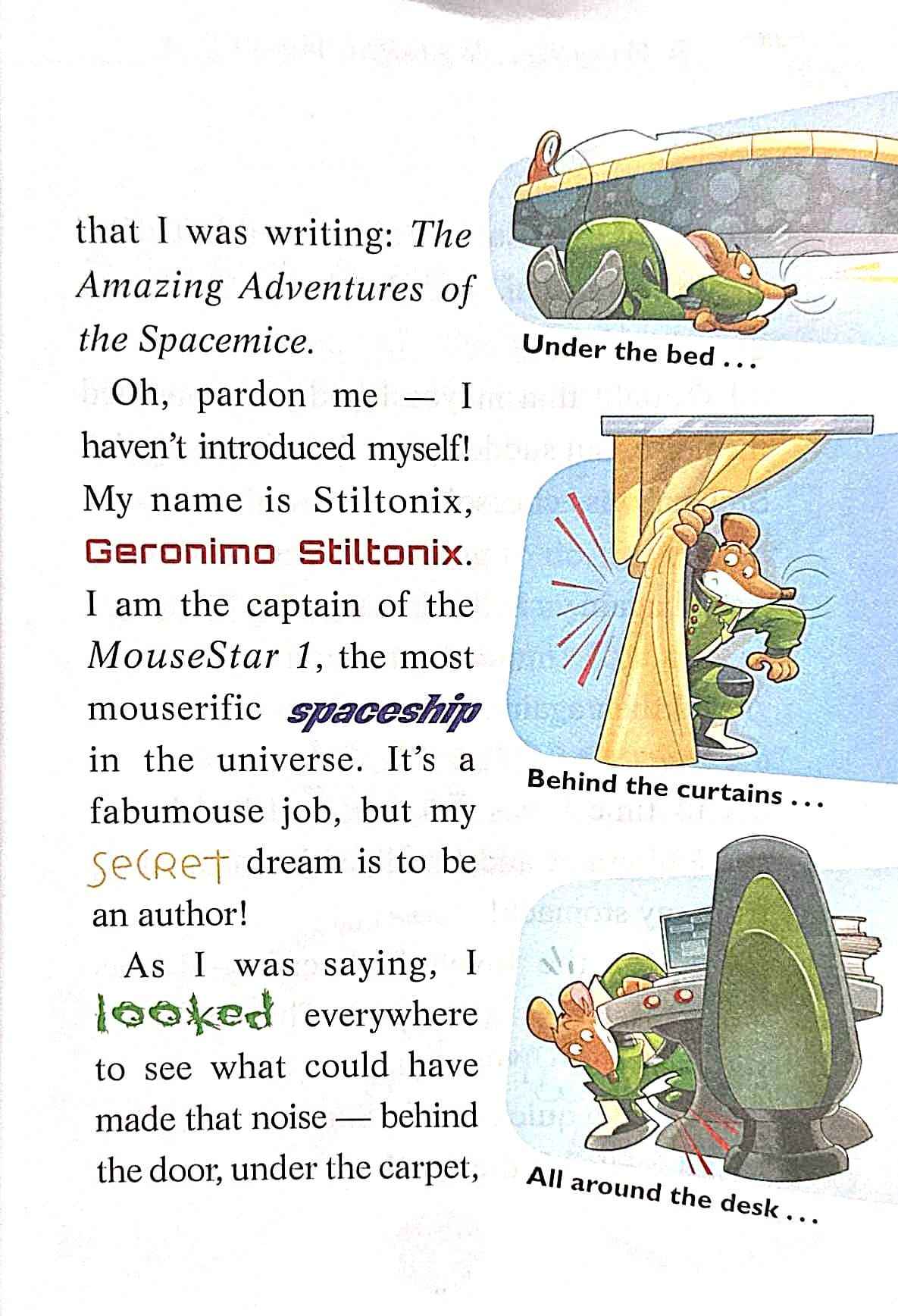 Geronimo Stilton Spacemice #2 You're Mine, Captain!