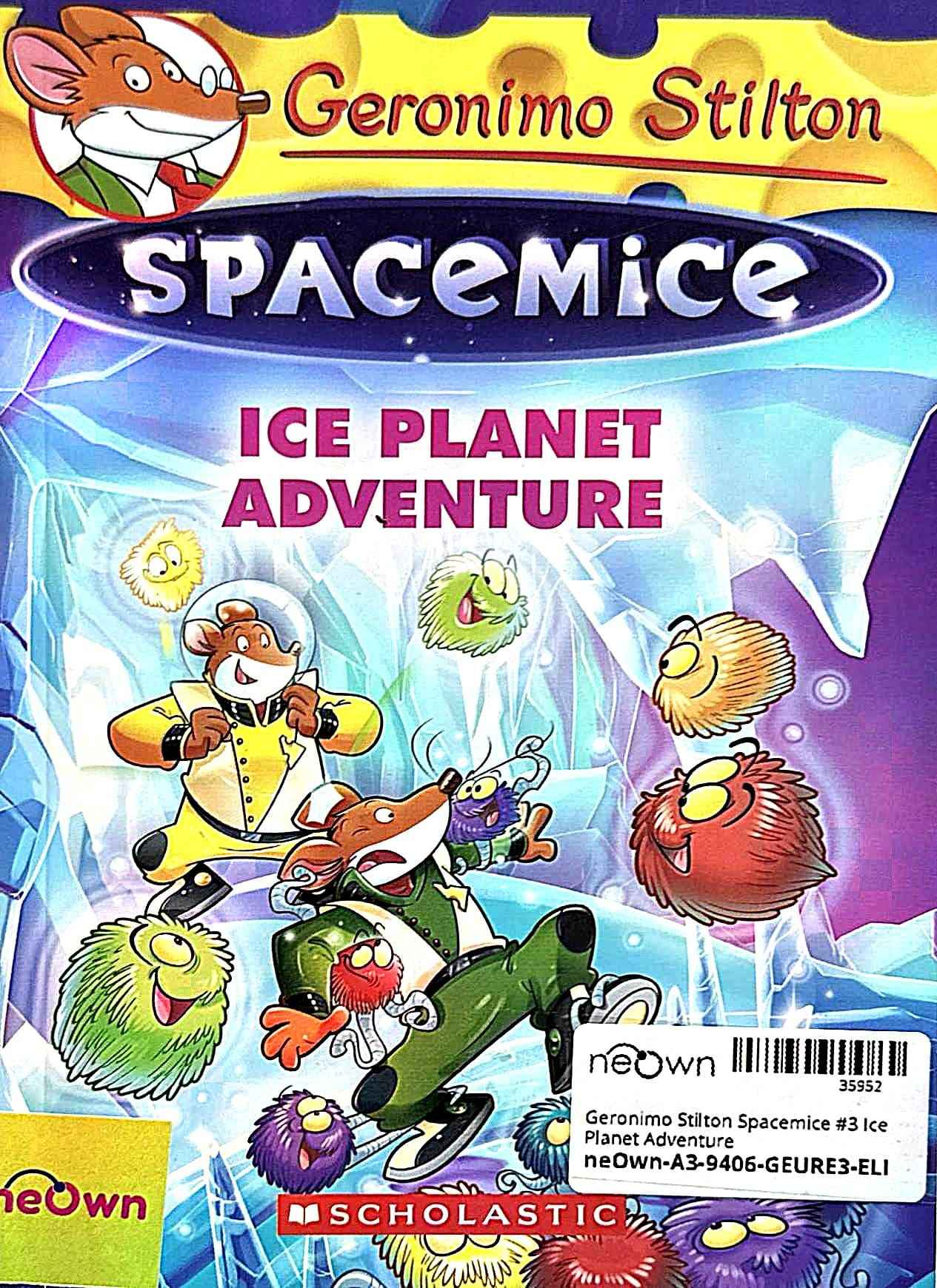 Geronimo Stilton Spacemice #3 Ice Planet Adventure