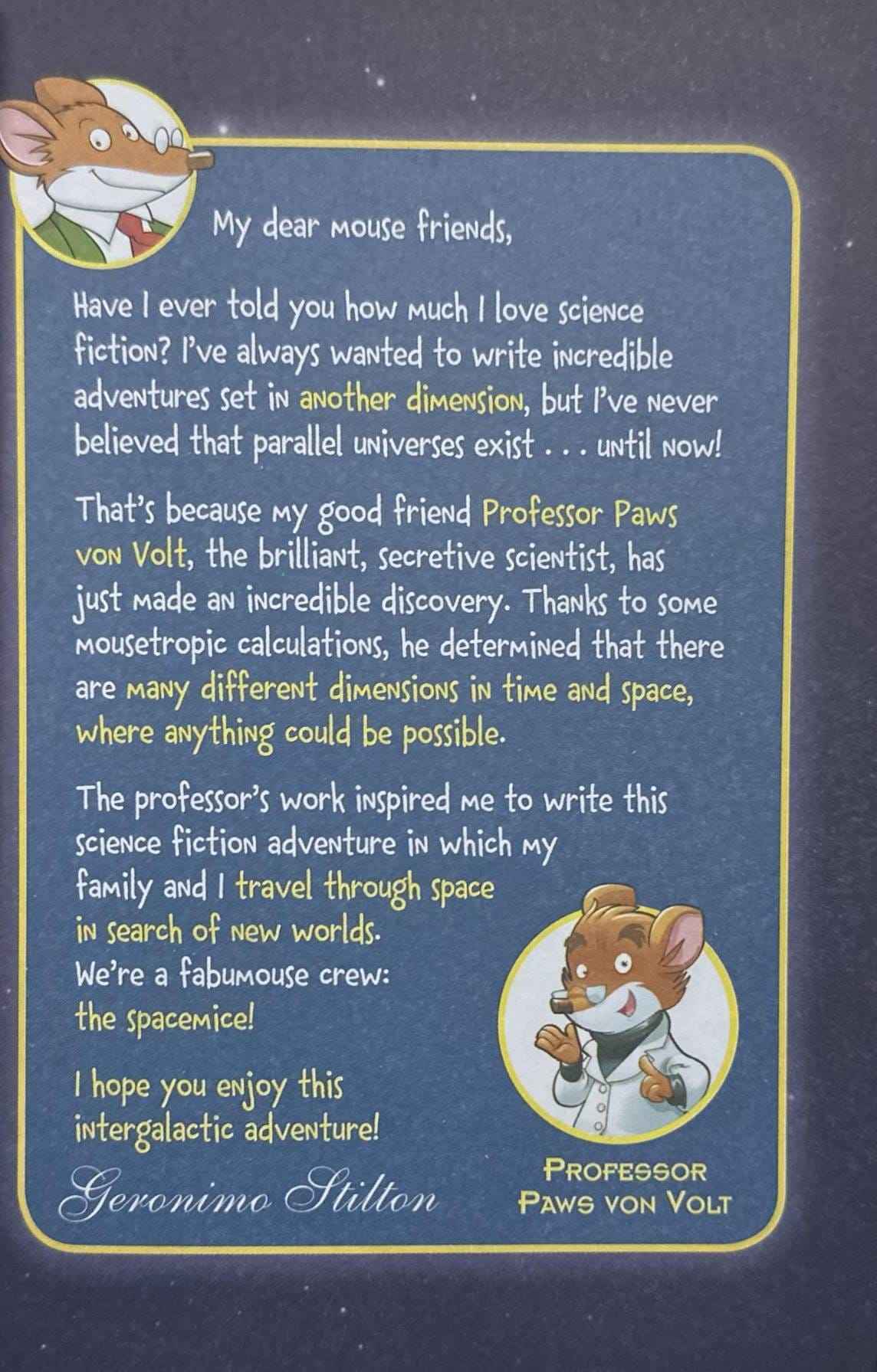 Geronimo Stilton Spacemice #3 Ice Planet Adventure