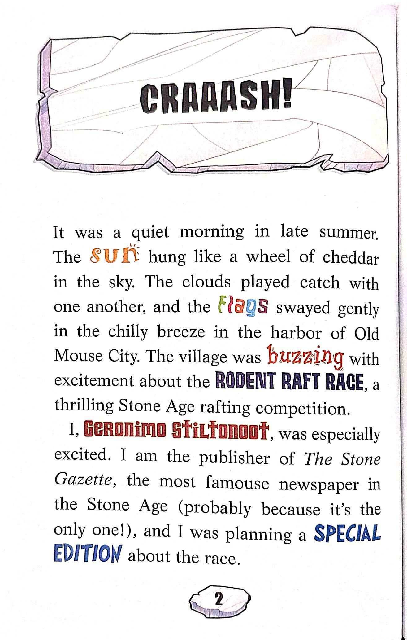 Geronimo Stilton Cavemice #9 Get the Scoop, Geronimo!