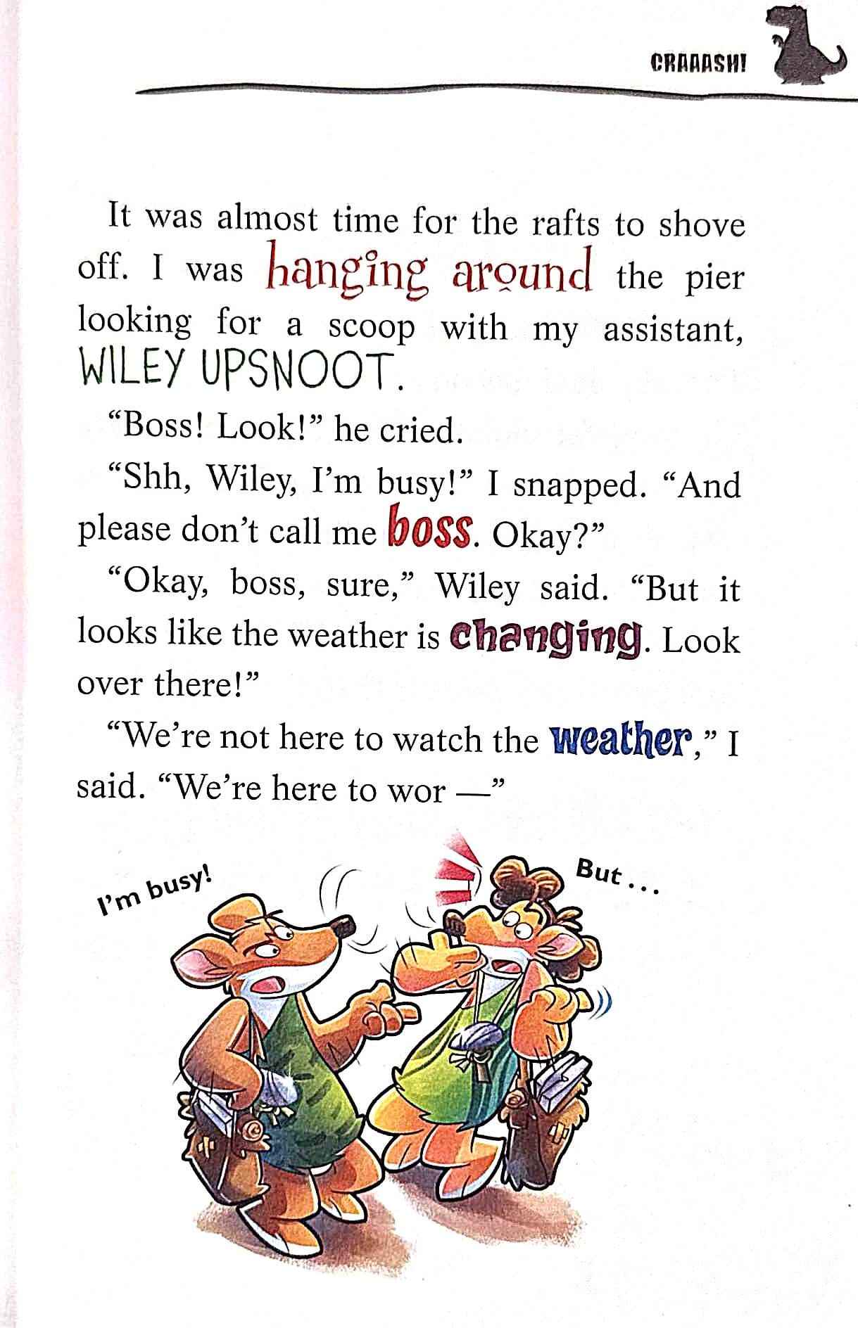 Geronimo Stilton Cavemice #9 Get the Scoop, Geronimo!