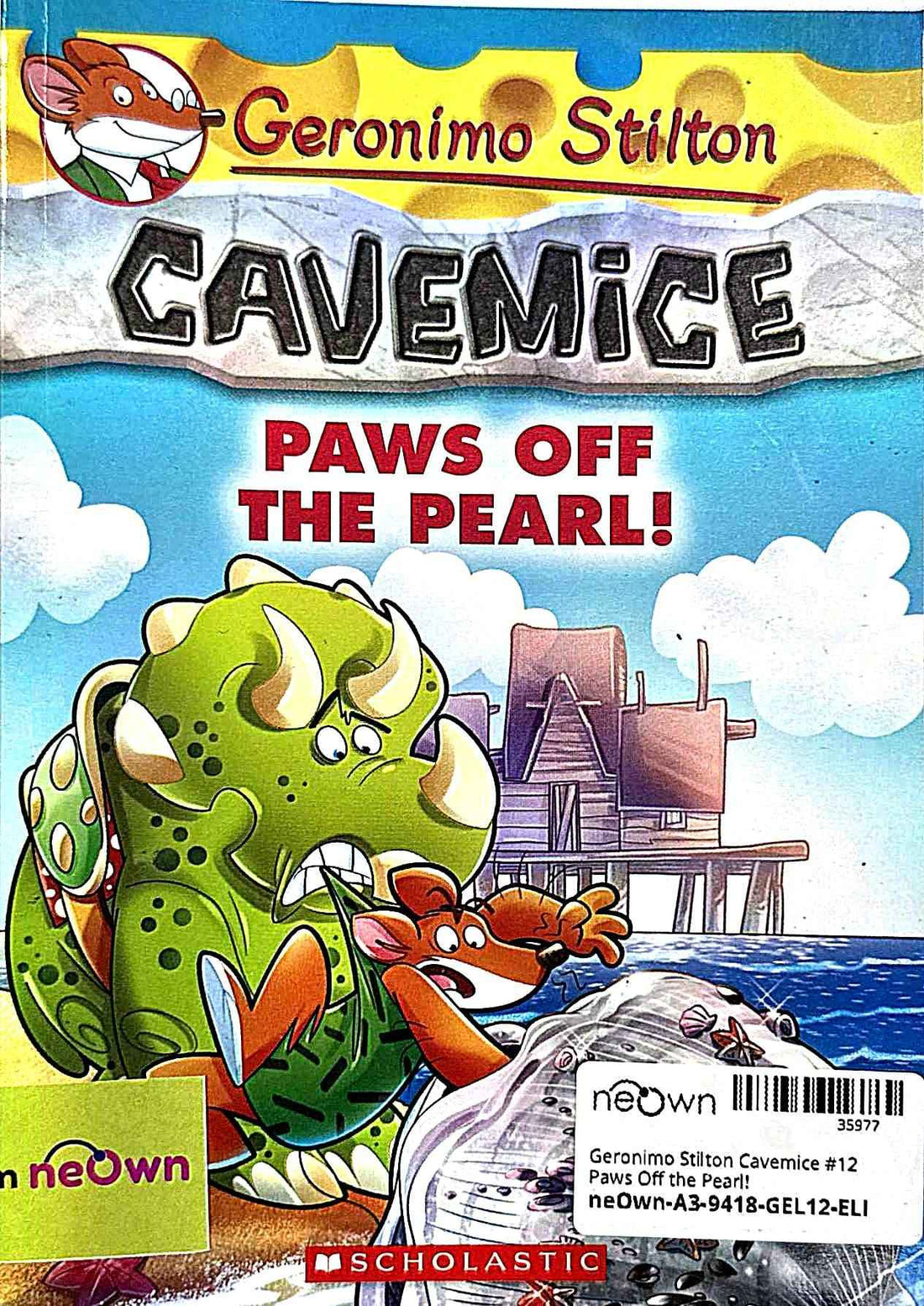 Geronimo Stilton Cavemice #12 Paws Off the Pearl!
