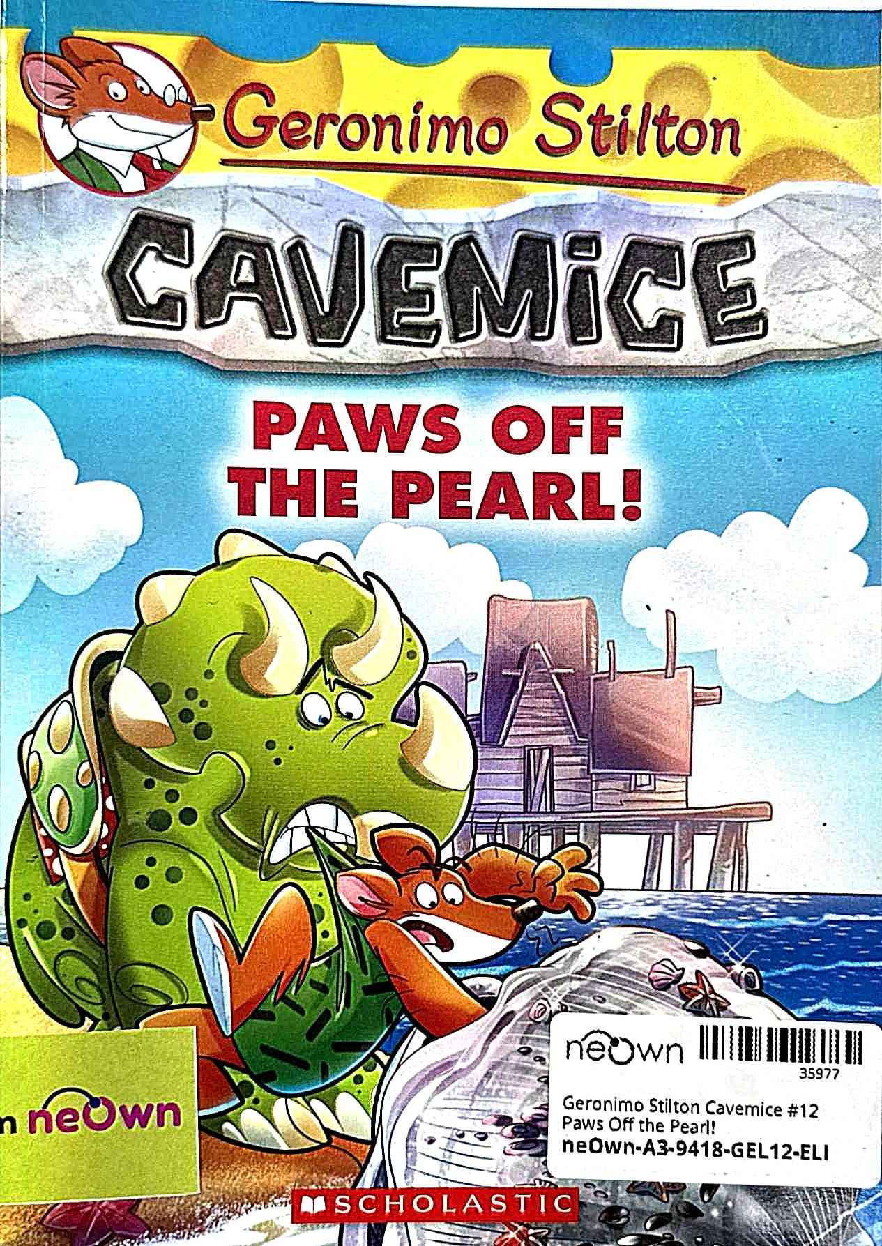 Geronimo Stilton Cavemice #12 Paws Off the Pearl!
