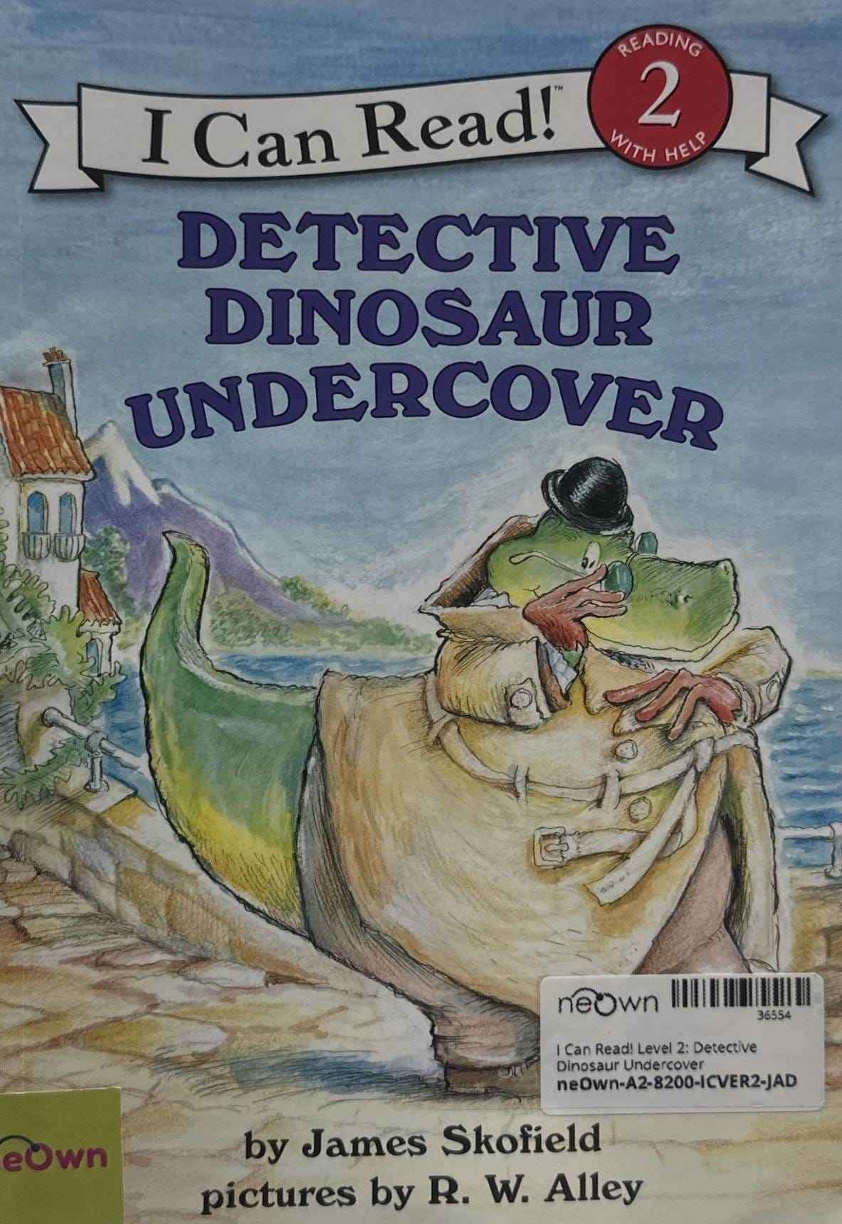 I Can Read! Level 2: Detective Dinosaur Undercover