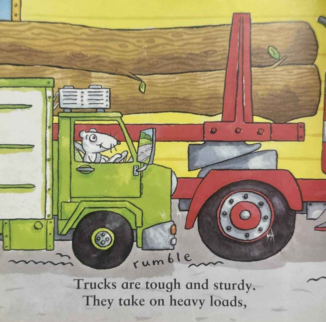 Amazing Machines: Tough Trucks (Mini Book)