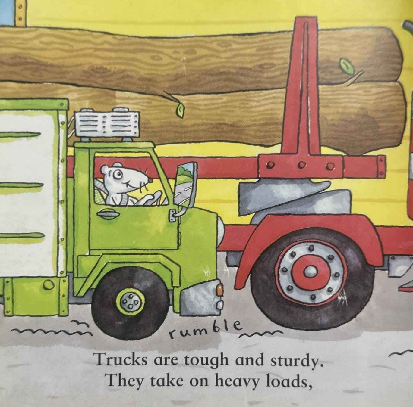 Amazing Machines: Tough Trucks (Mini Book)