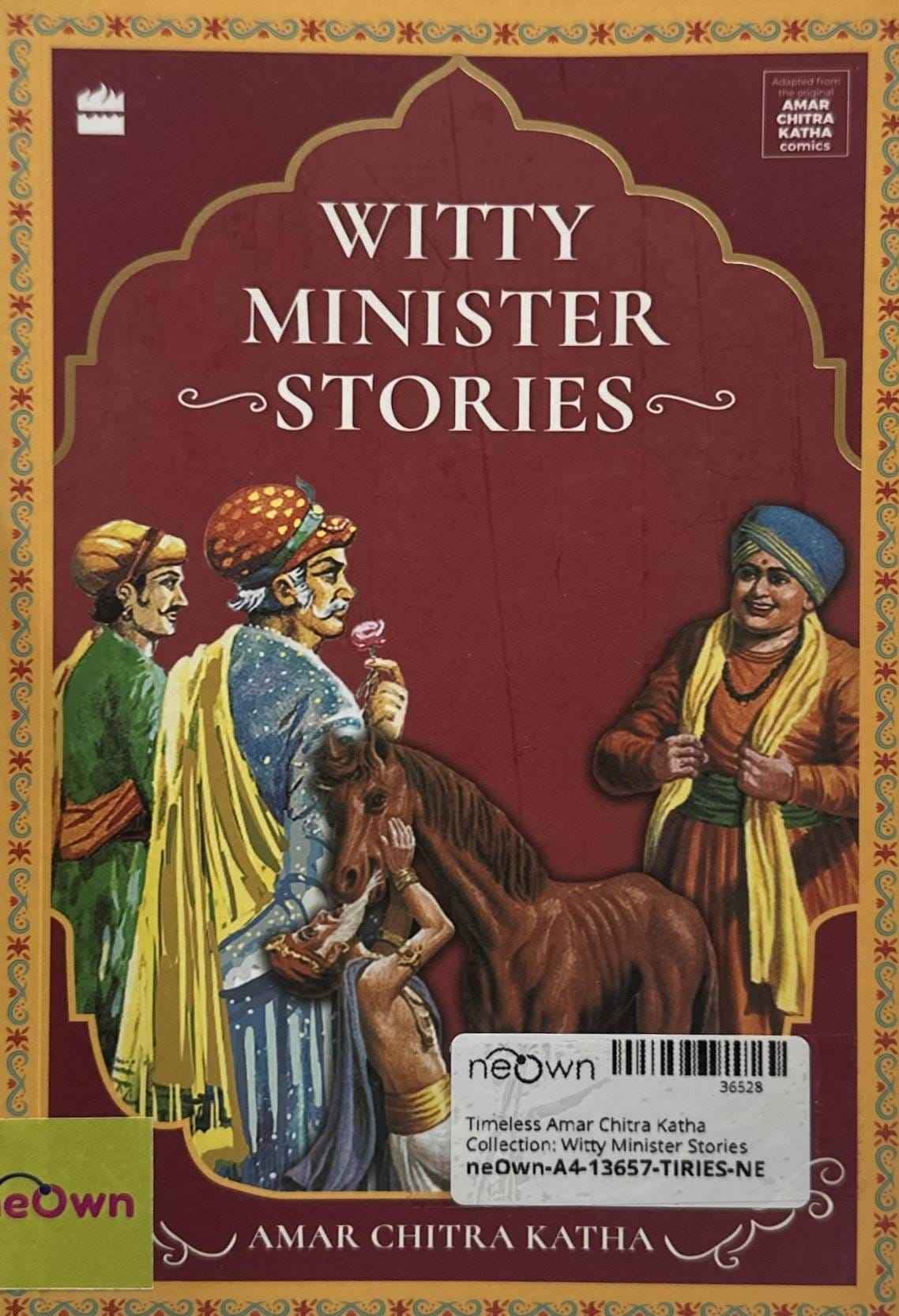 Timeless Amar Chitra Katha Collection: Witty Minister Stories