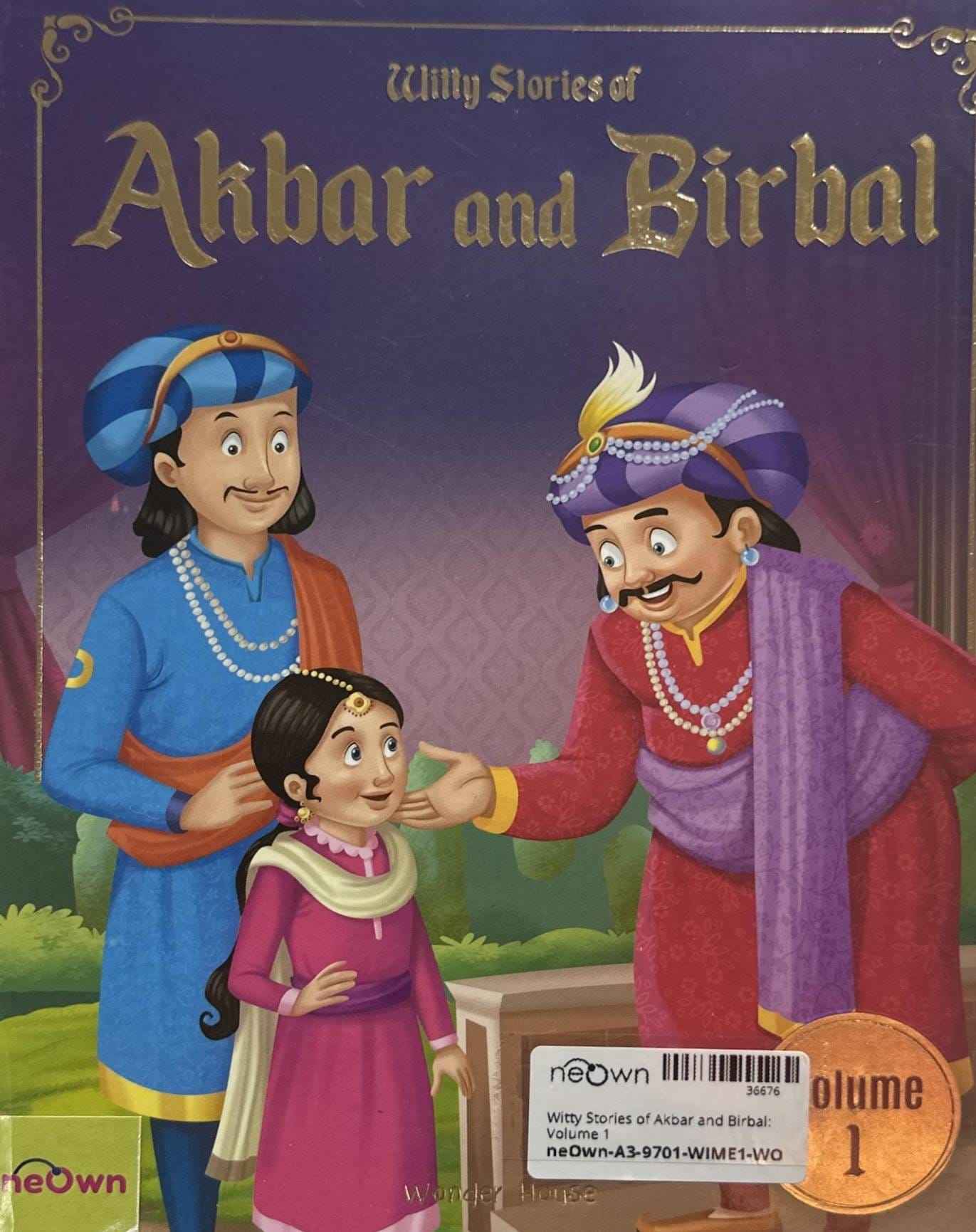 Witty Stories of Akbar and Birbal: Volume 1