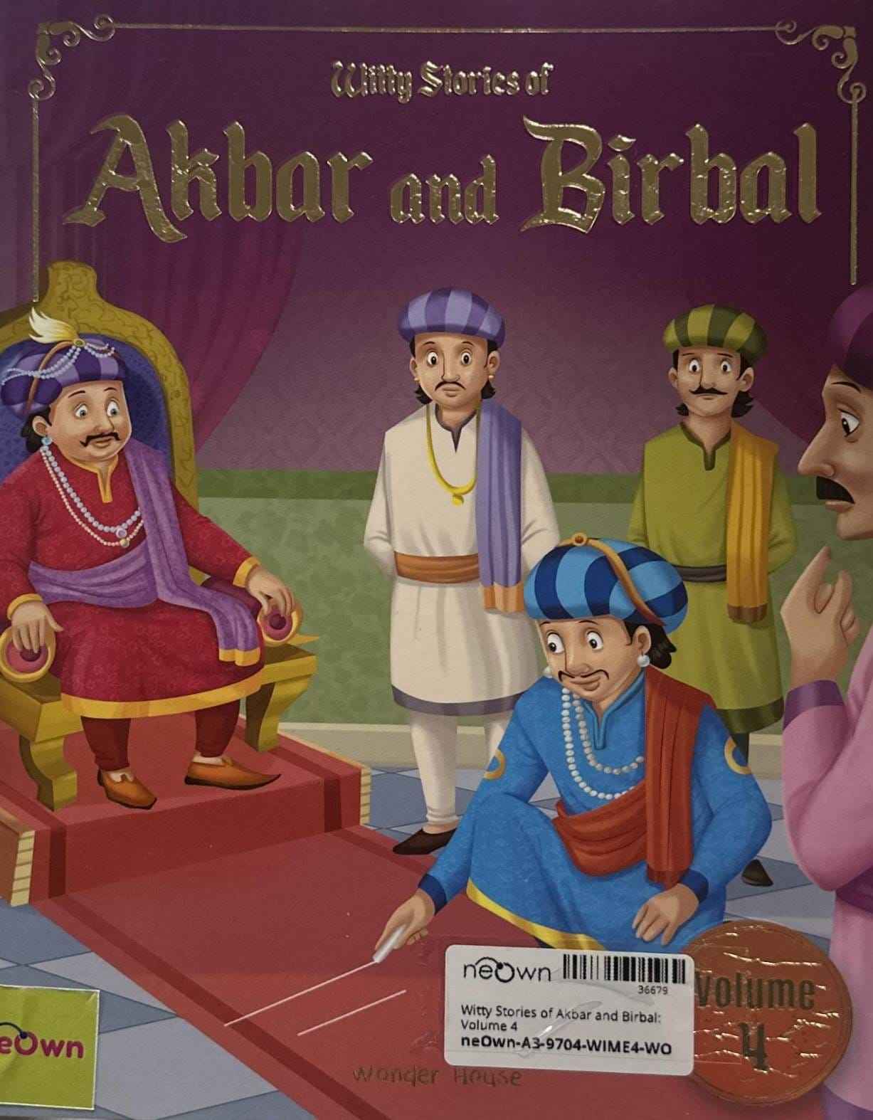 Witty Stories of Akbar and Birbal: Volume 4