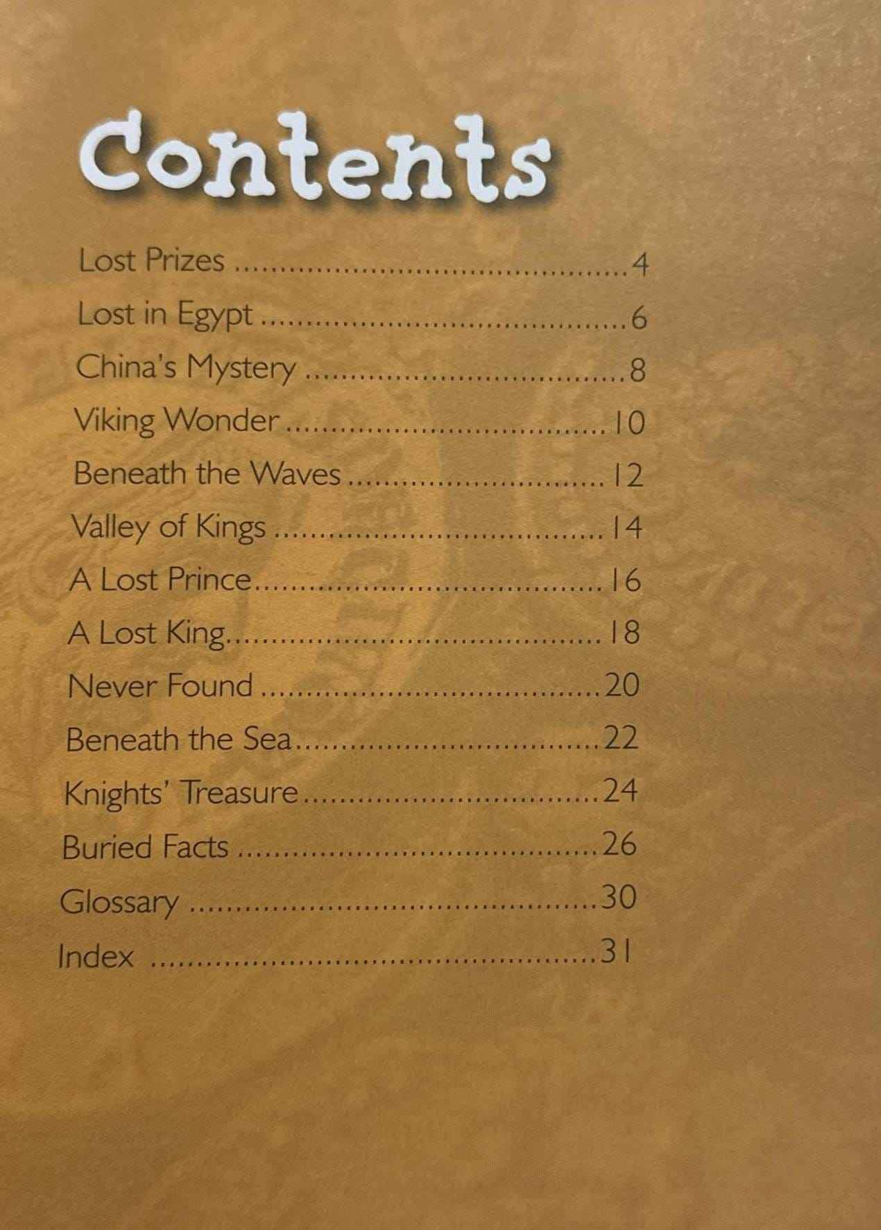 Mysterious Tombs and Treasures (Introduction to History)