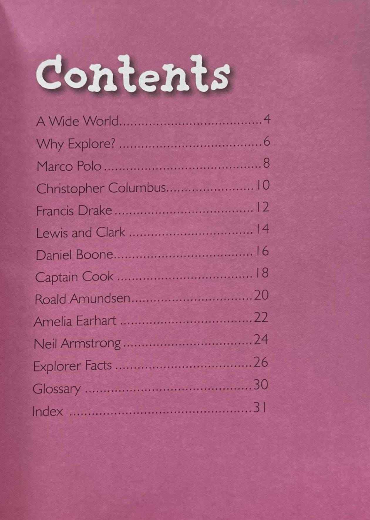 Great Explorers (Introduction to History)
