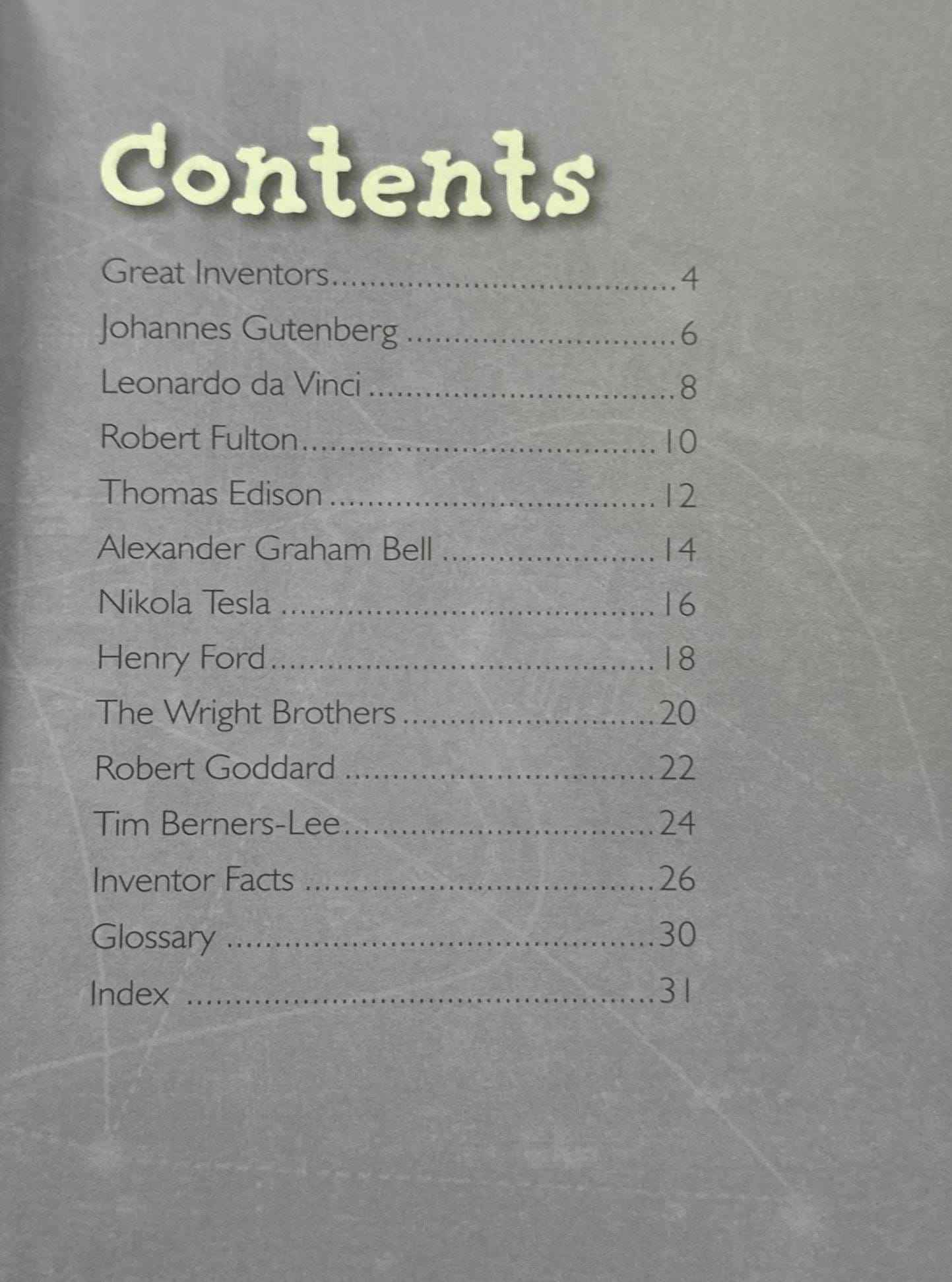 Great Inventors (Introduction to History)