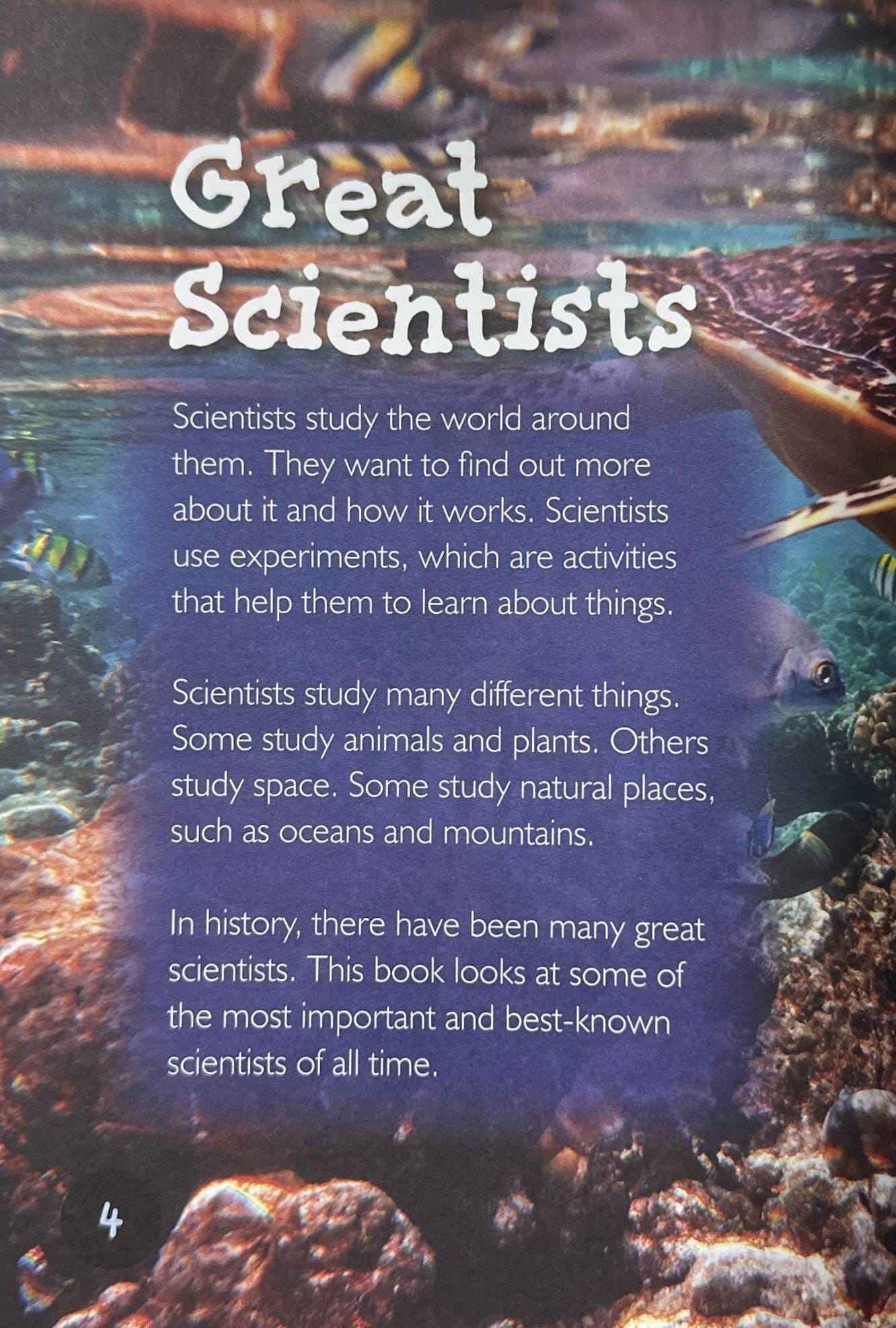 Great Scientists (Introduction to History)