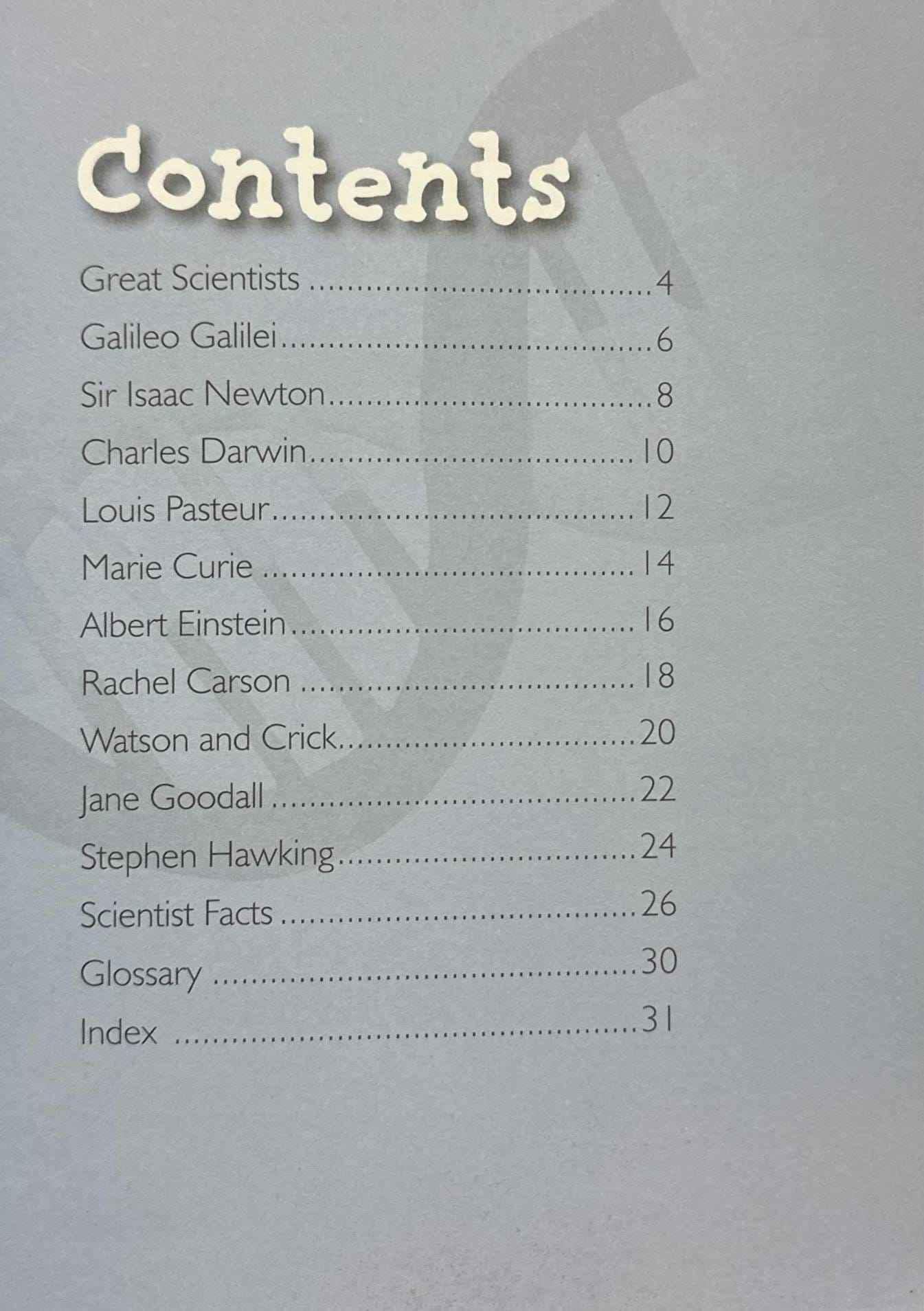 Great Scientists (Introduction to History)