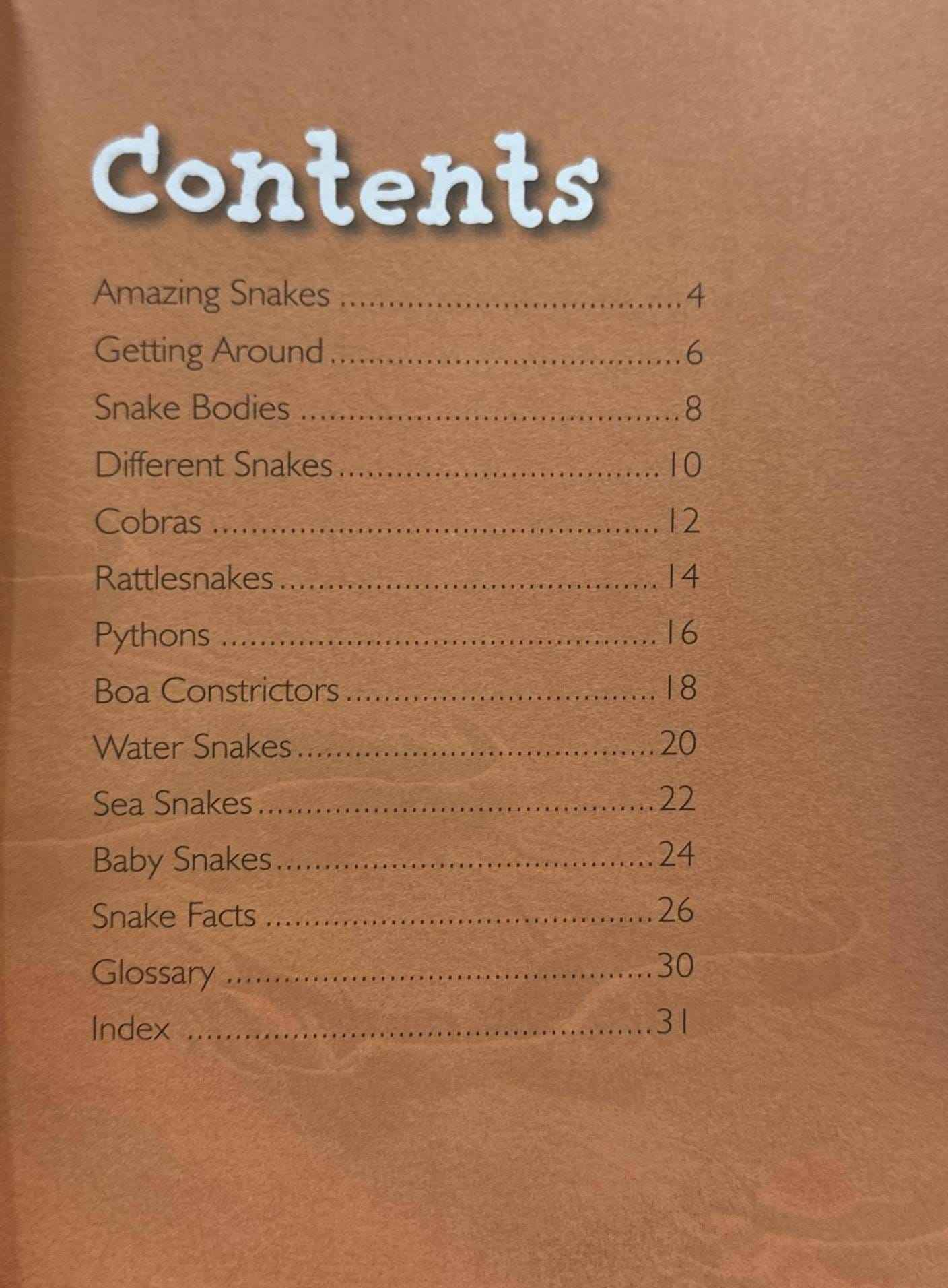 Snakes (Introduction to Nature)