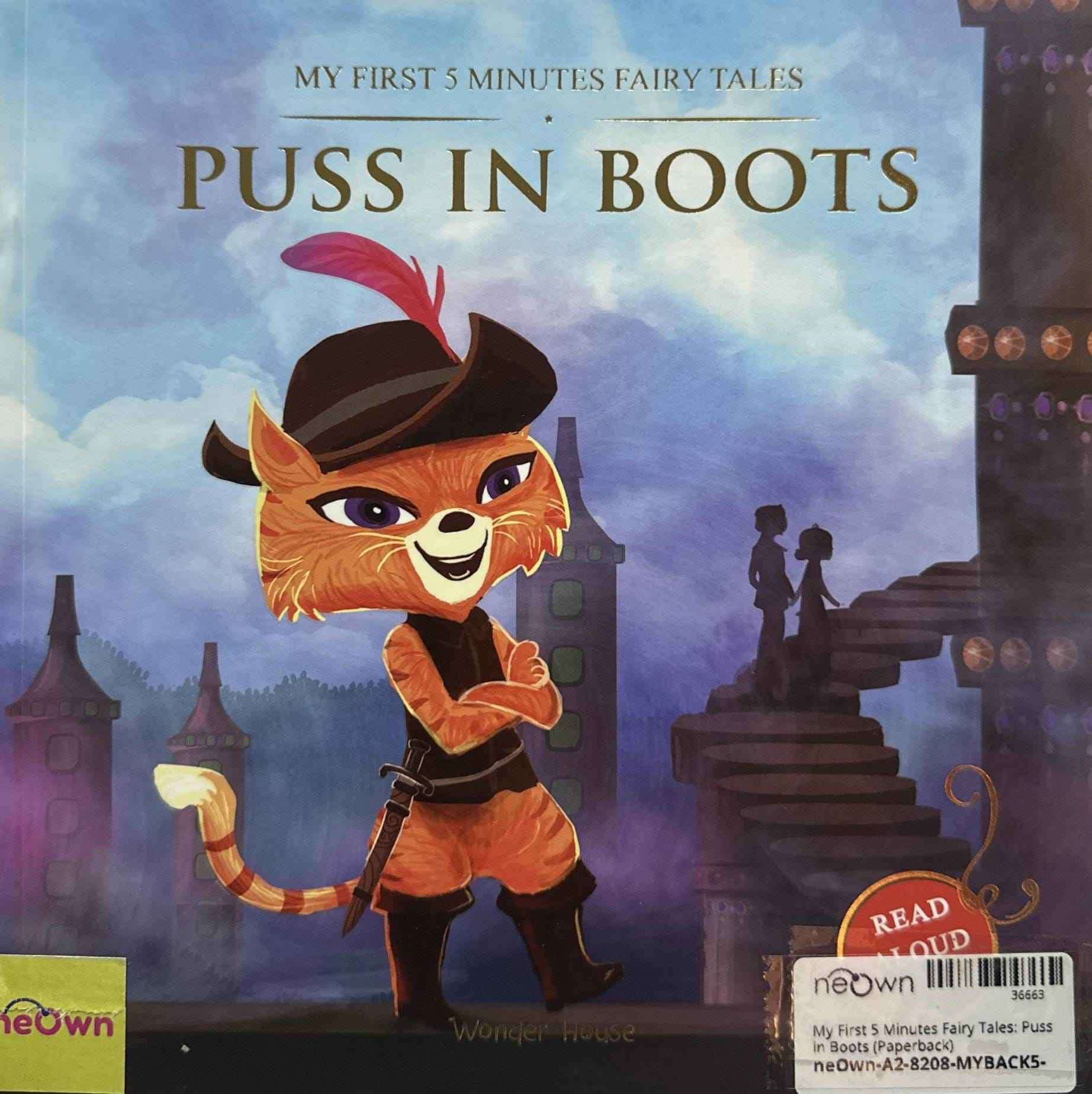 My First 5 Minutes Fairy Tales: Puss in Boots (Paperback)