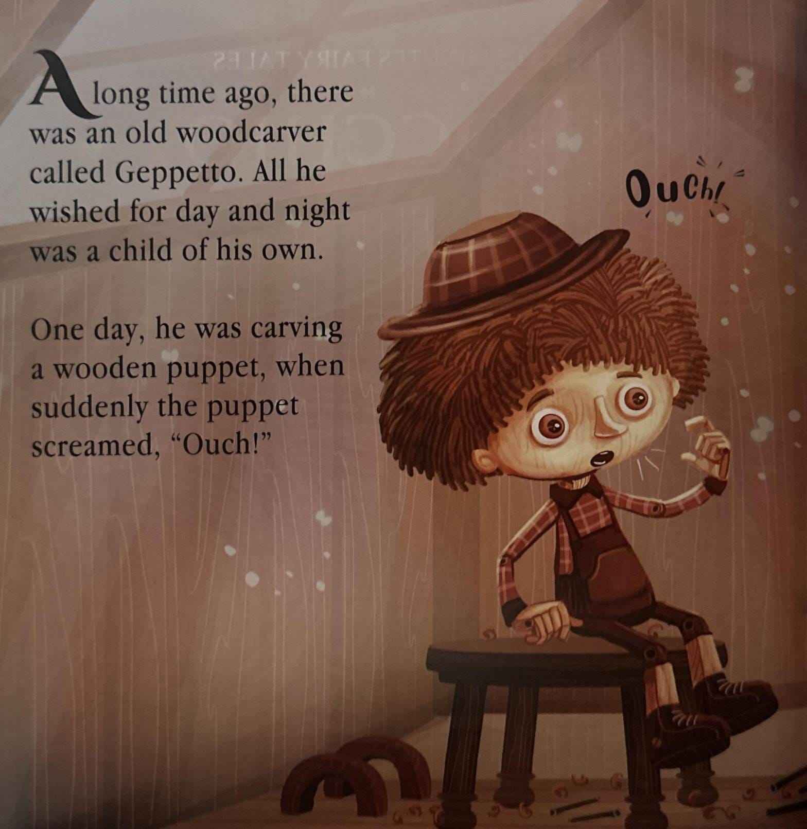 My First 5 Minutes Fairy Tales: Pinocchio (Paperback)