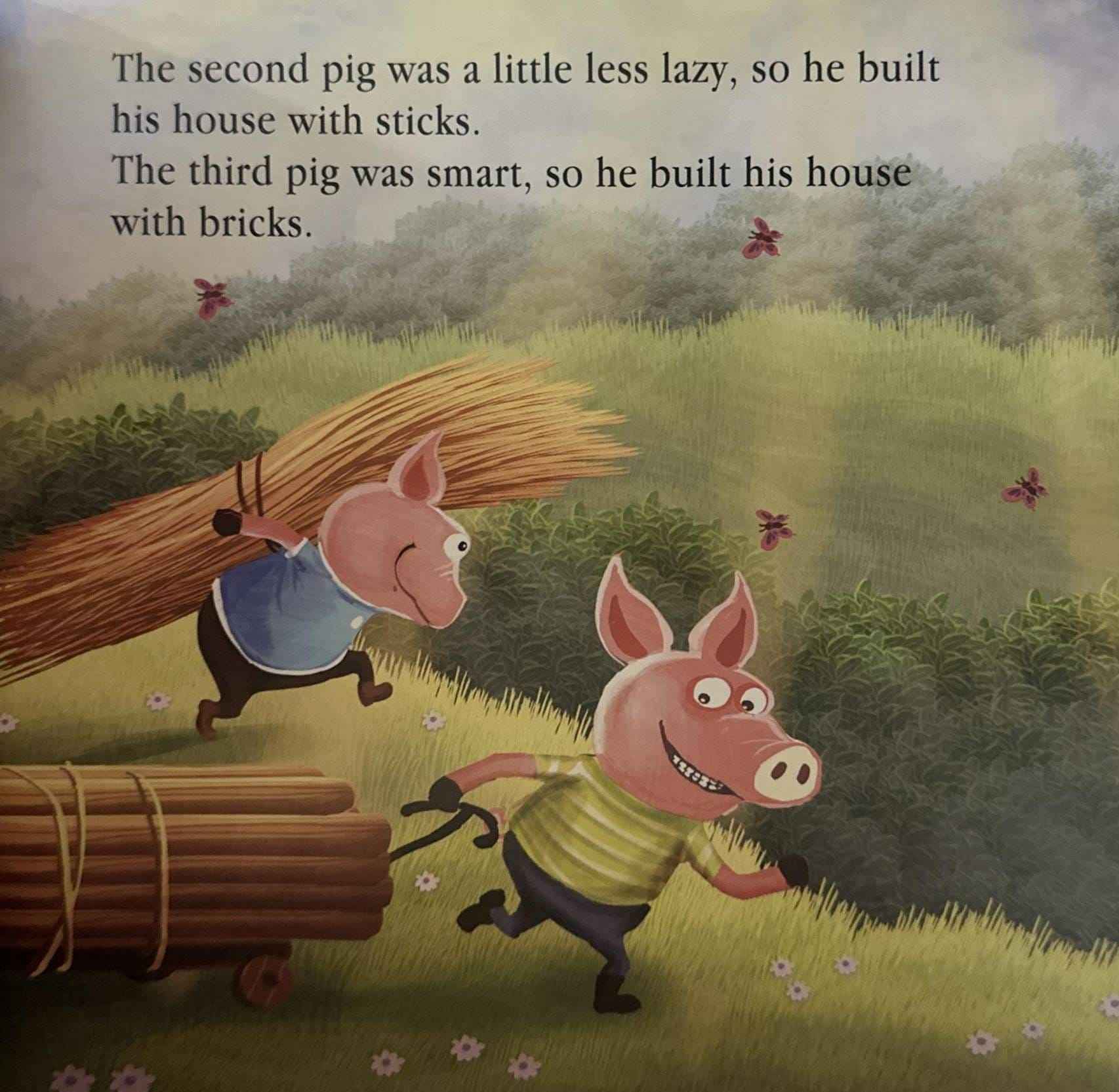 My First 5 Minutes Fairy Tales: Three Little Pigs (Paperback)