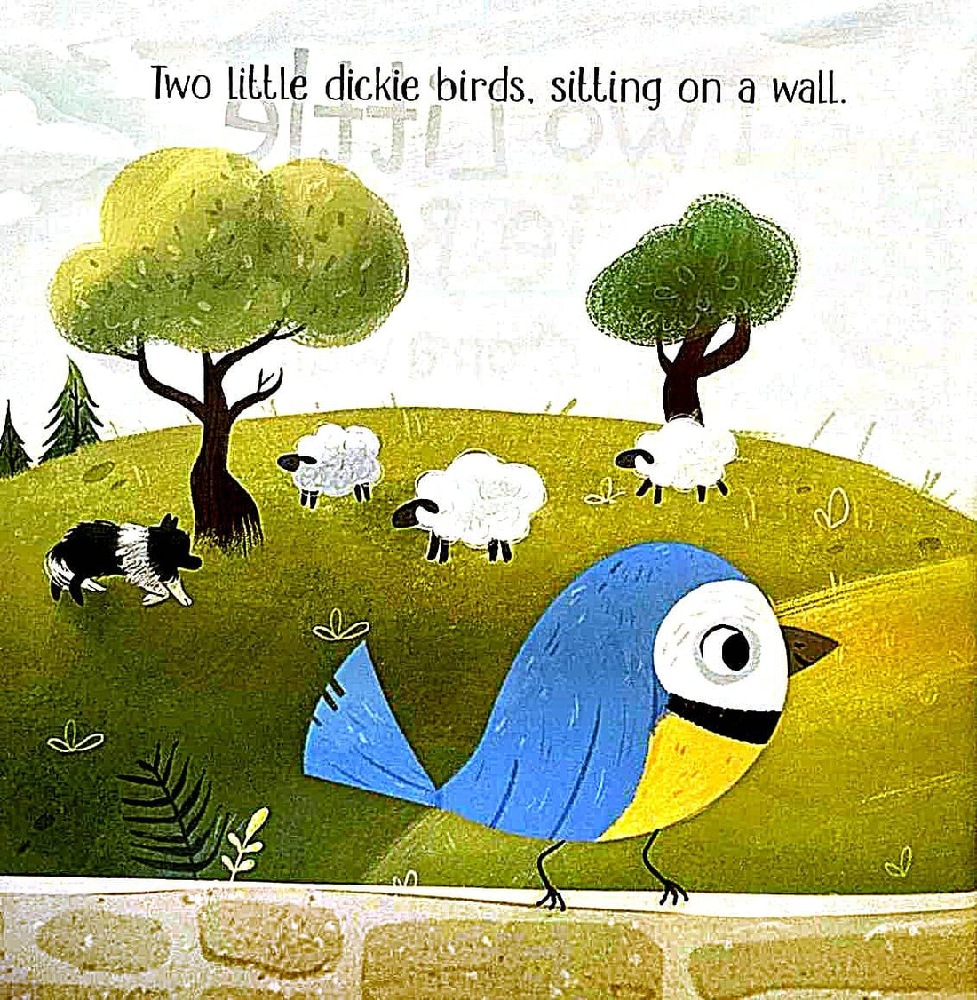 Two Little Dickie Birds Sitting on a Wall (Paperback)