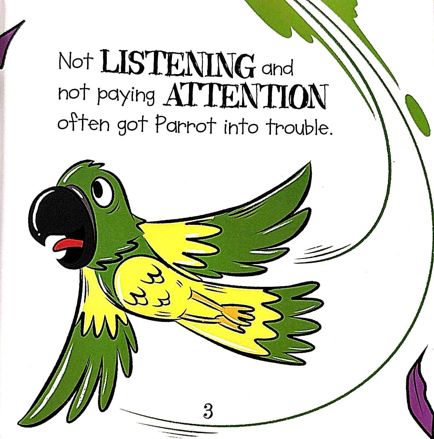 My Behaviour and Emotions: Slow Down and Listen: Learning to Pay Attention