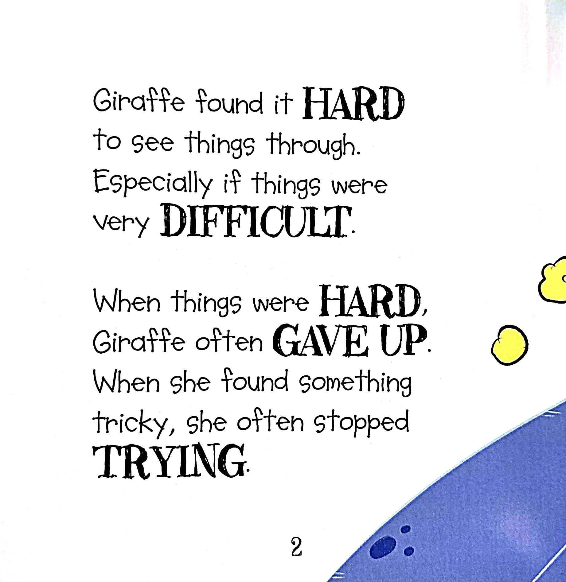 My Behaviour and Emotions: Never Give Up: Learning How to Try Your Best