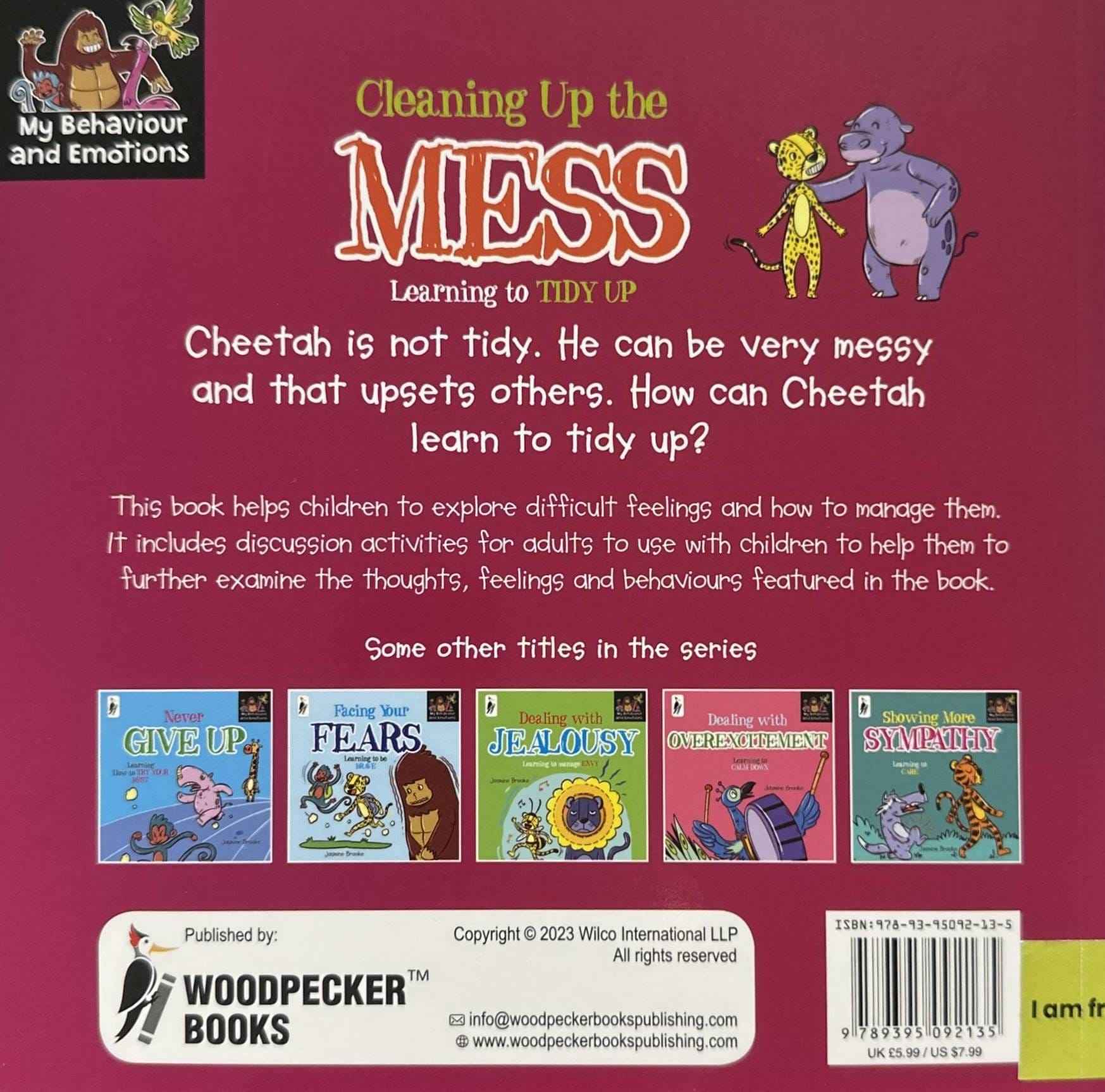 My Behaviour and Emotions: Cleaning up the Mess: Learning to Tidy Up