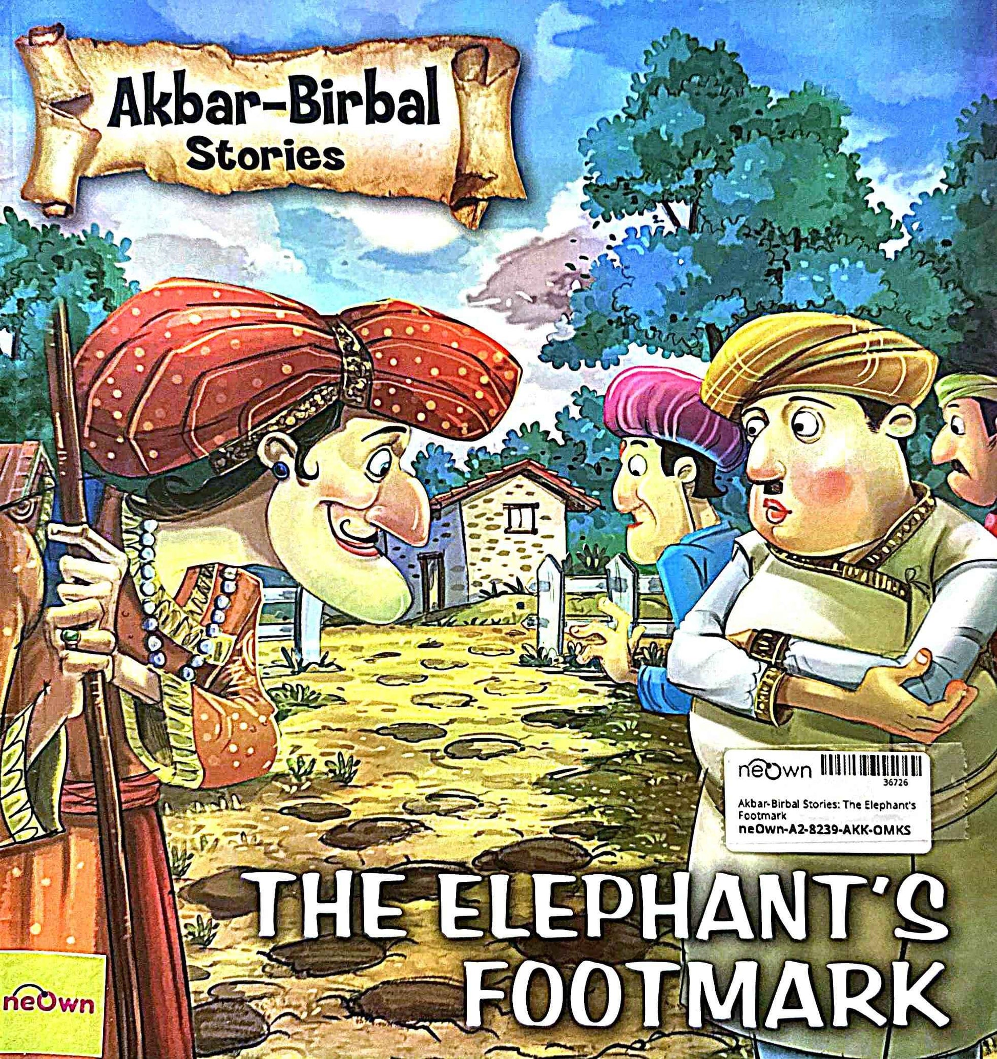 Akbar-Birbal Stories: The Elephant's Footmark